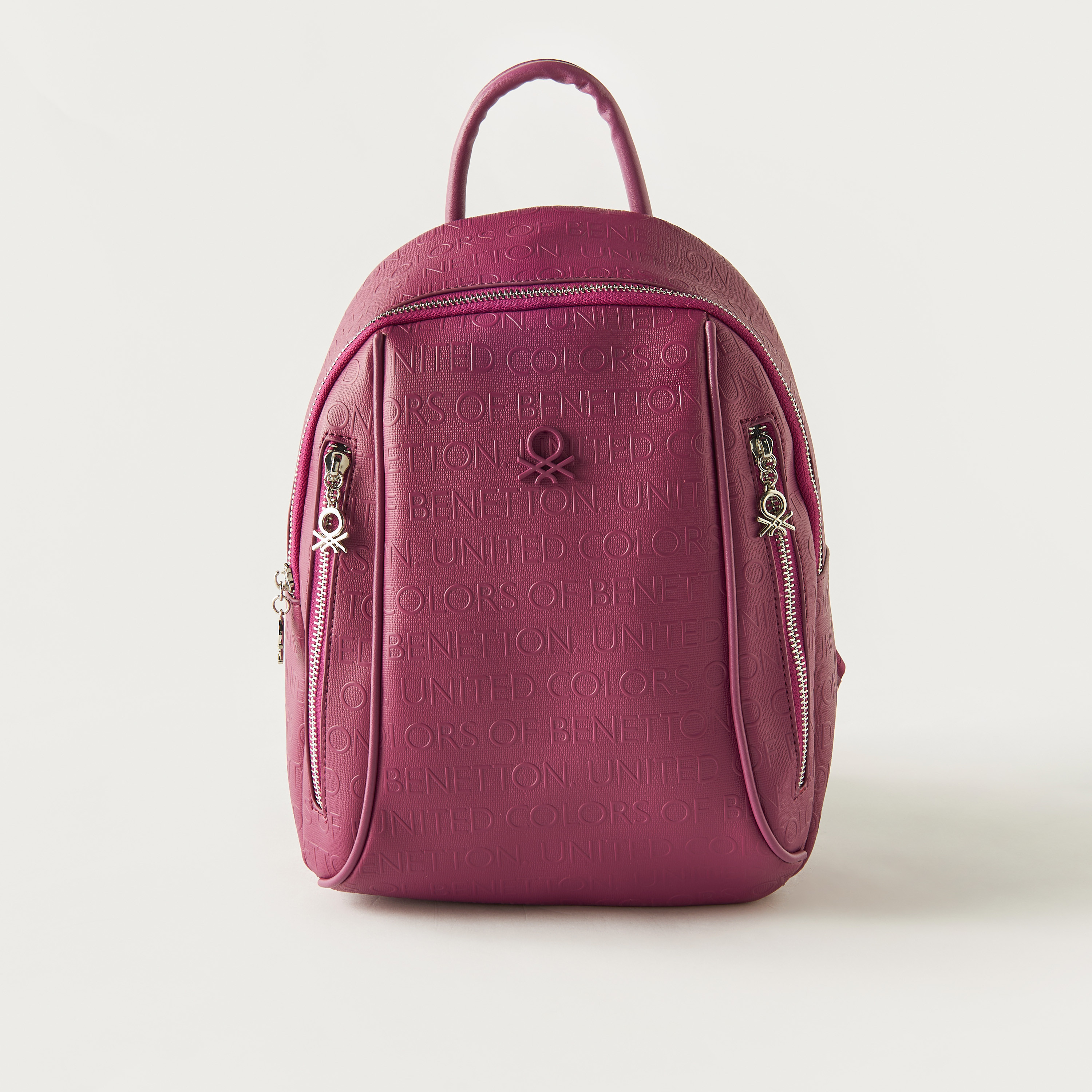 United discount leather backpack