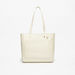 Missy Solid Tote Bag with Handles and Zip Closure-Women%27s Handbags-thumbnail-0