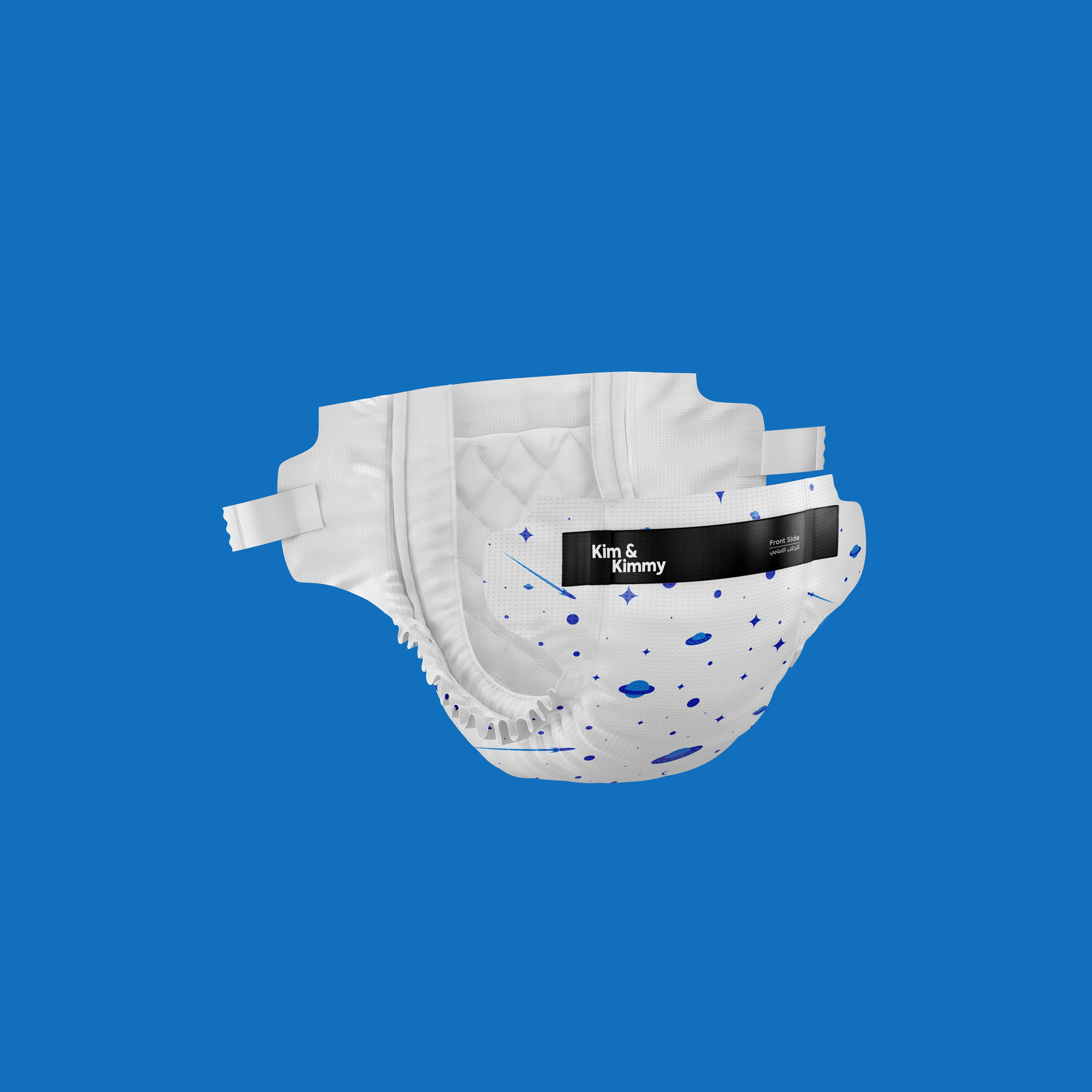 حفّاضات مقاس 4 - 9-14 كجم - 52 قطعة - سبيس ترافل من كيم & كيمي-baby-diapering-diapers-image-1