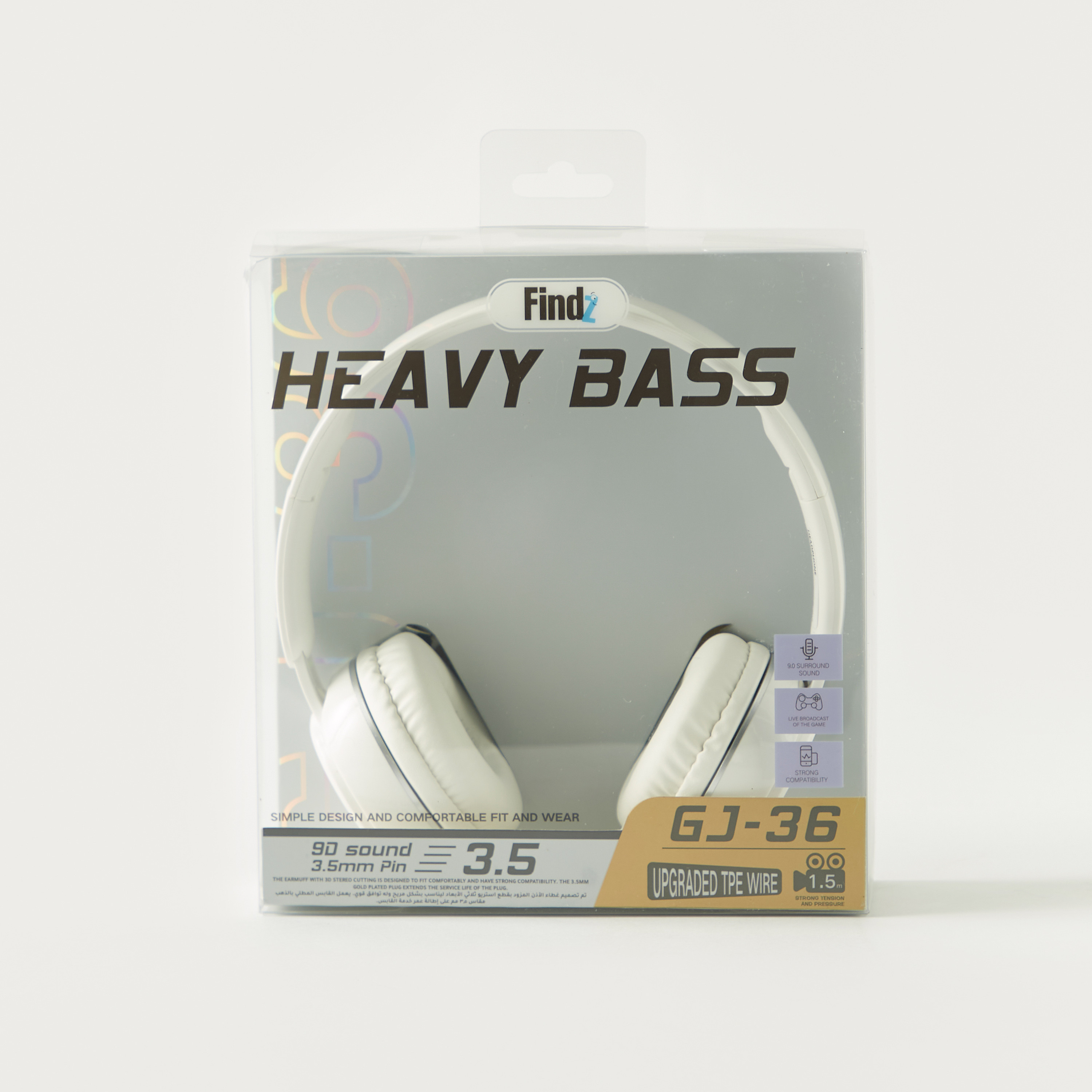 Findz Over-Ear Wired Headphones with Microphones-electronics-headphonesandearphones-image-4