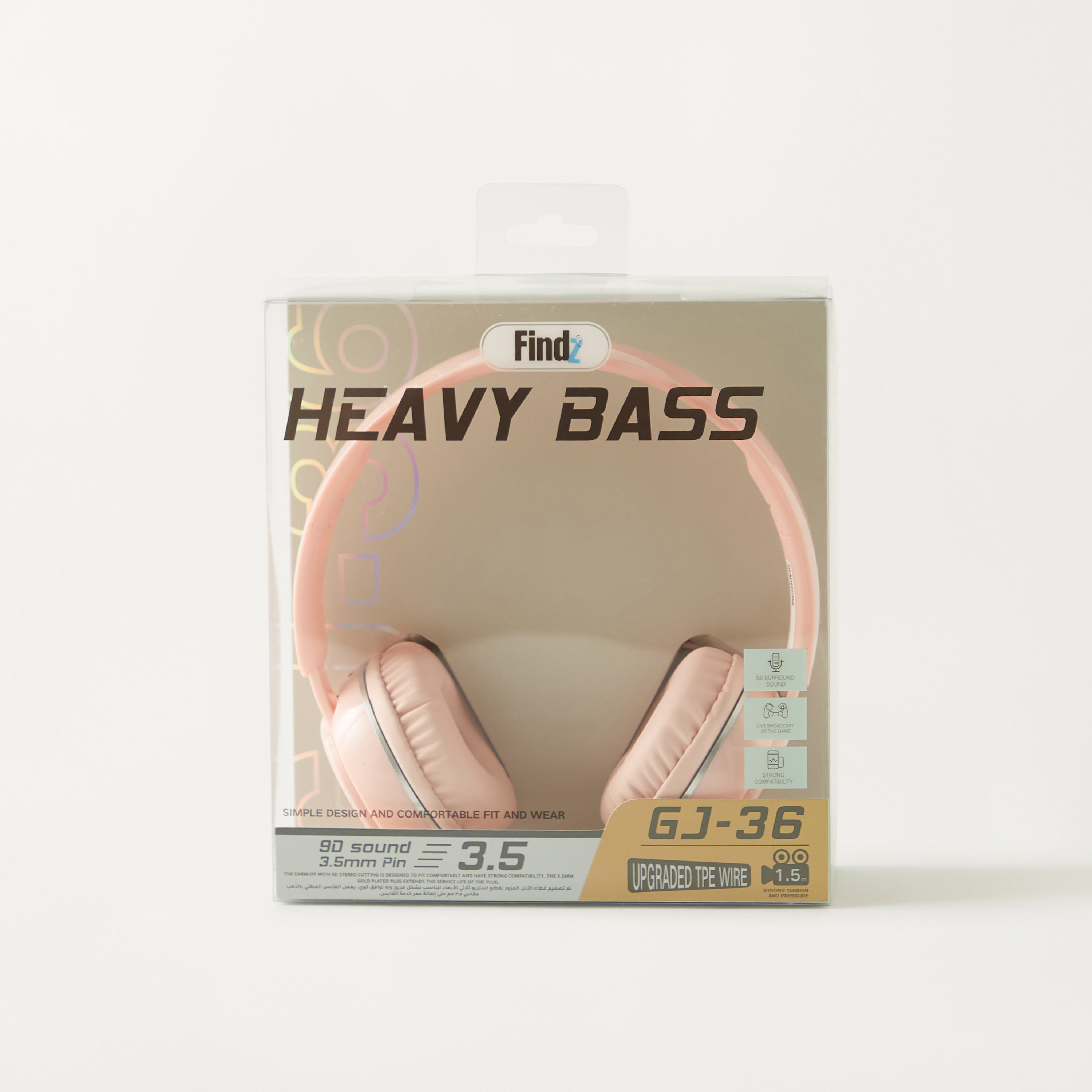 Findz Over-Ear Wired Headphones with Microphones-electronics-headphonesandearphones-image-4