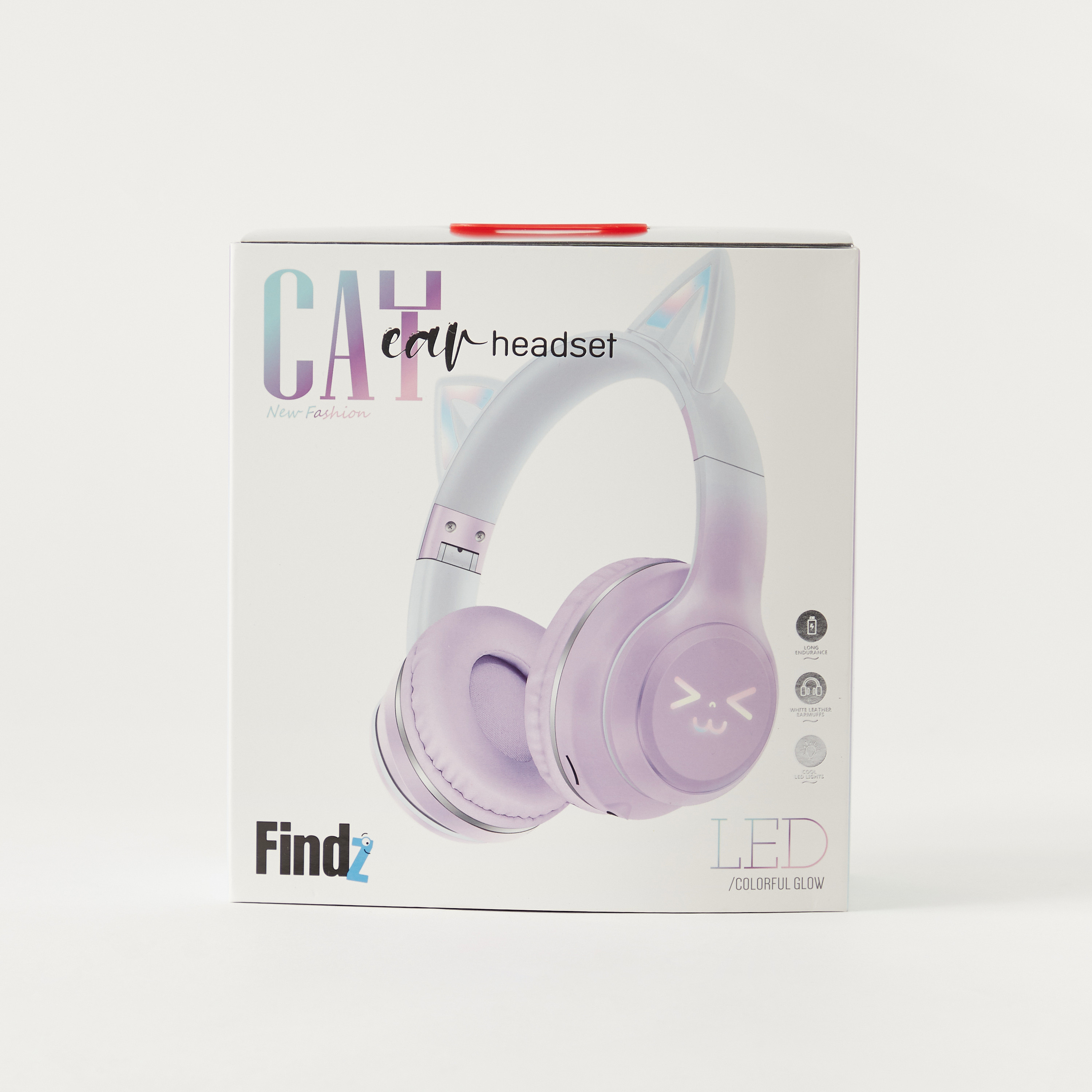 Findz Cat Light-Up Wired Headphones with Microphones-electronics-headphonesandearphones-image-6