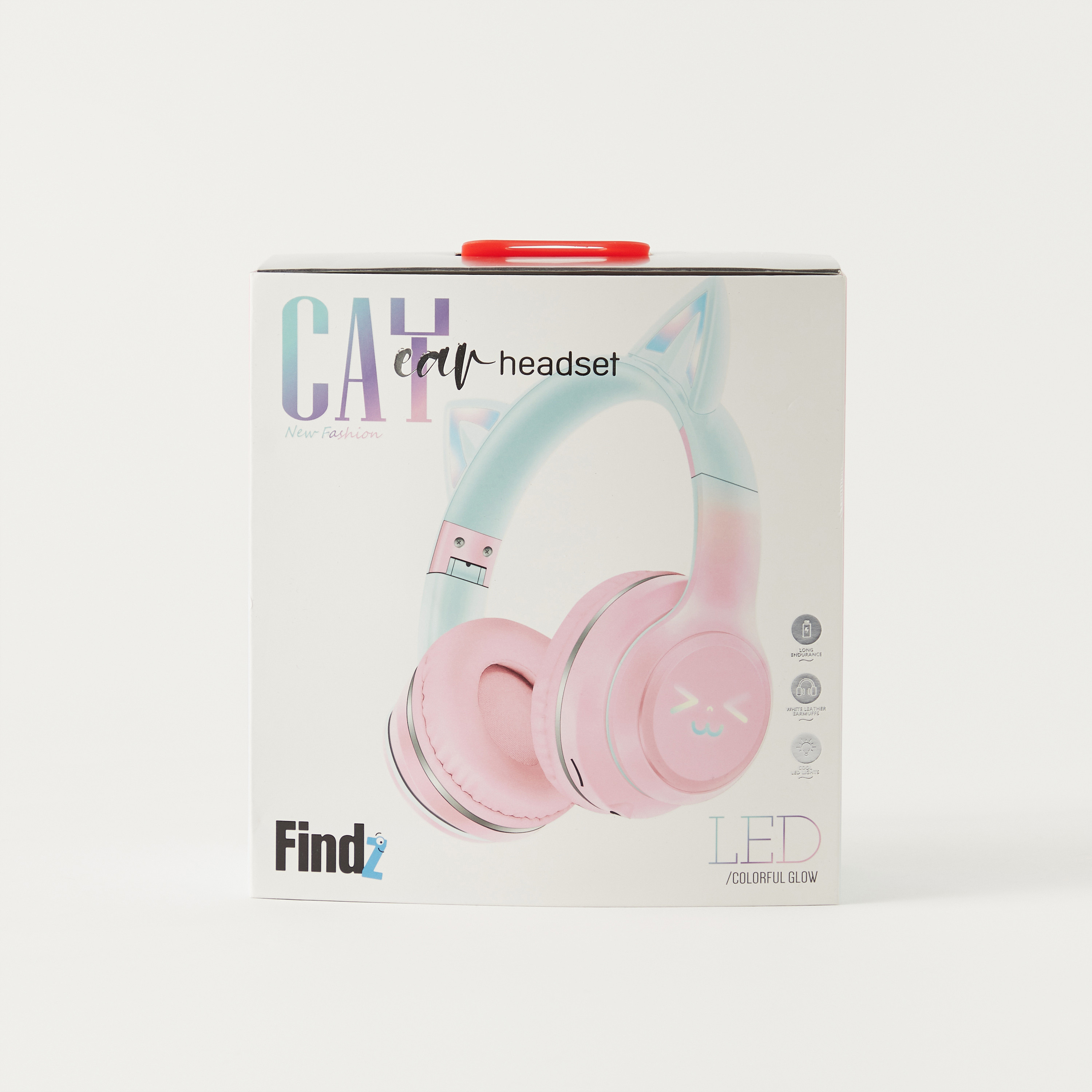 Findz Cat Light-Up Wired Headphones with Microphones-electronics-headphonesandearphones-image-6