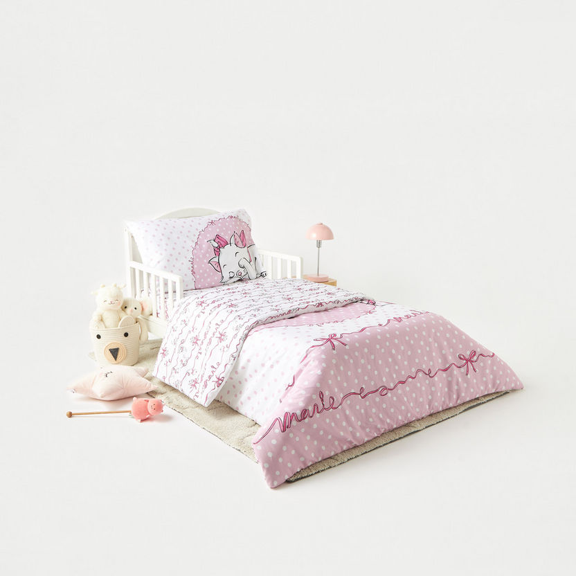 Disney Marie Print 3-Piece Comforter Set-Toddler Bedding-image-0