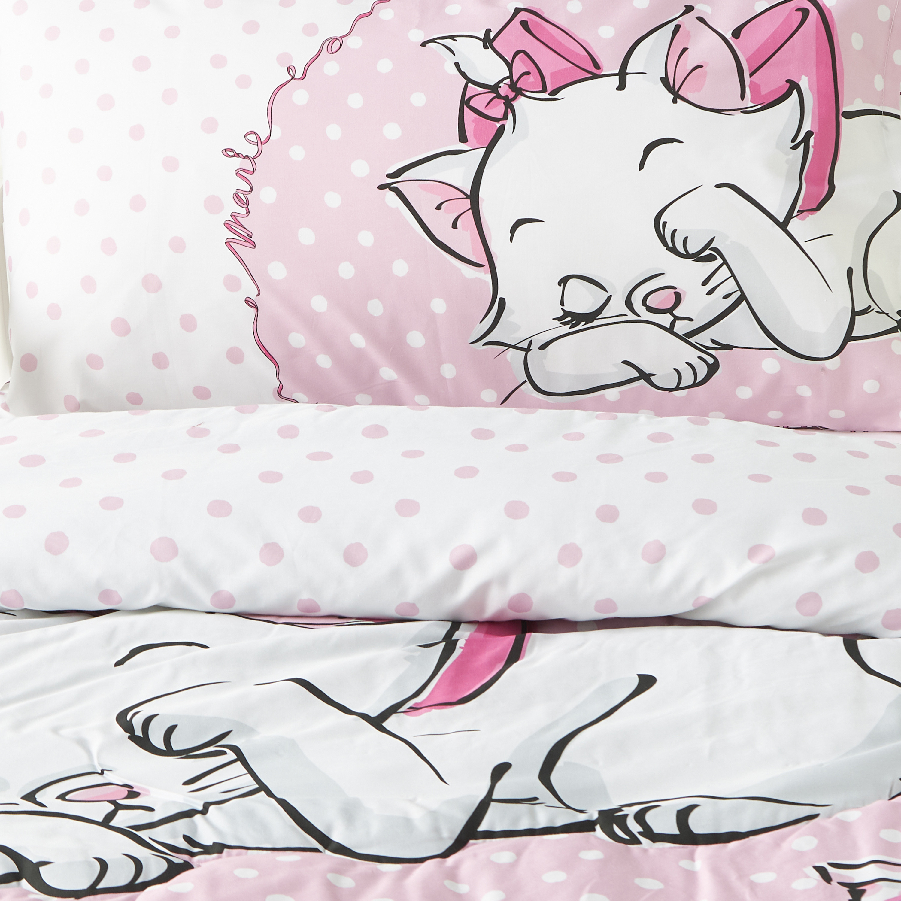 Disney Marie Print 3-Piece Comforter Set-baby-nursery-toddlerbedding-image-2