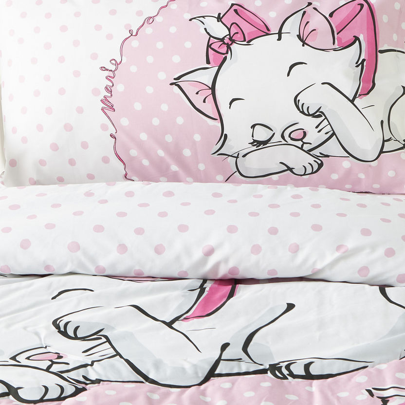 Disney Marie Print 3-Piece Comforter Set-Toddler Bedding-image-1