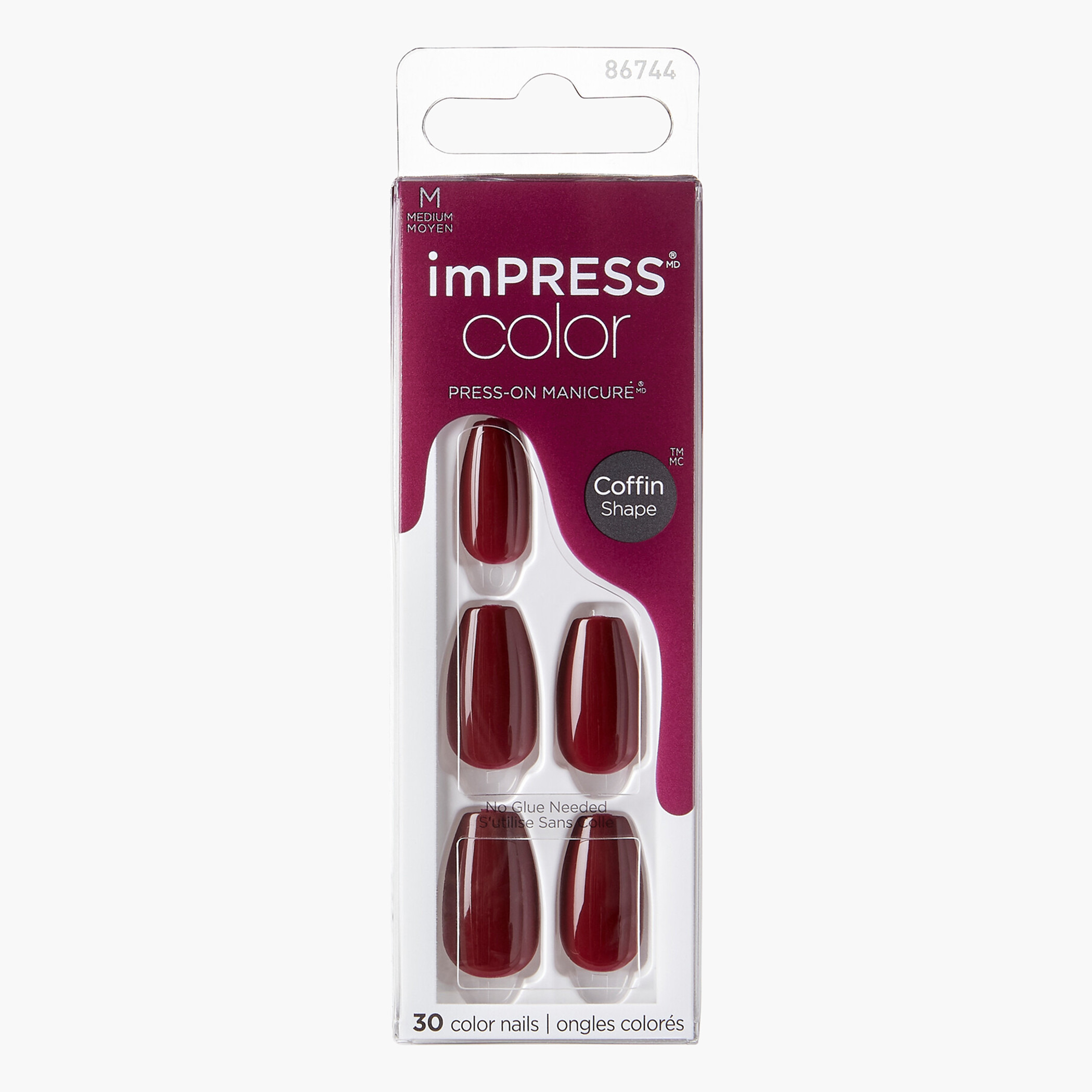 مجموعة أظافر ضغط متوسطة إمبريس كلر من كيس كوزمتكس-beautyandpersonalcare-makeup-nails-artificialnails-image-1