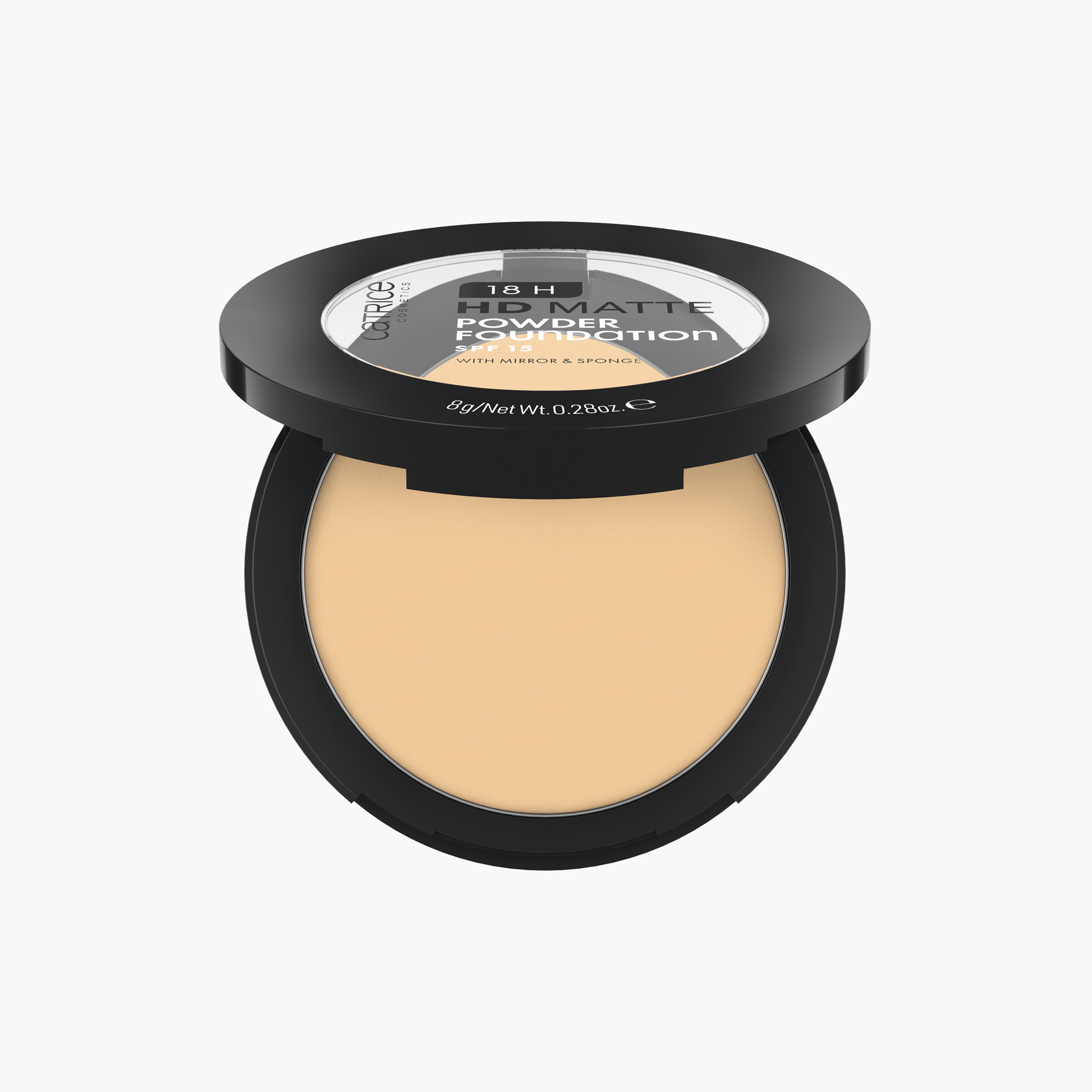 كريم أساس بودرة مطفي أتش دي يدوم 18 ساعة من كاتريس - 8 جم-beautyandpersonalcare-makeup-face-foundations-image-2