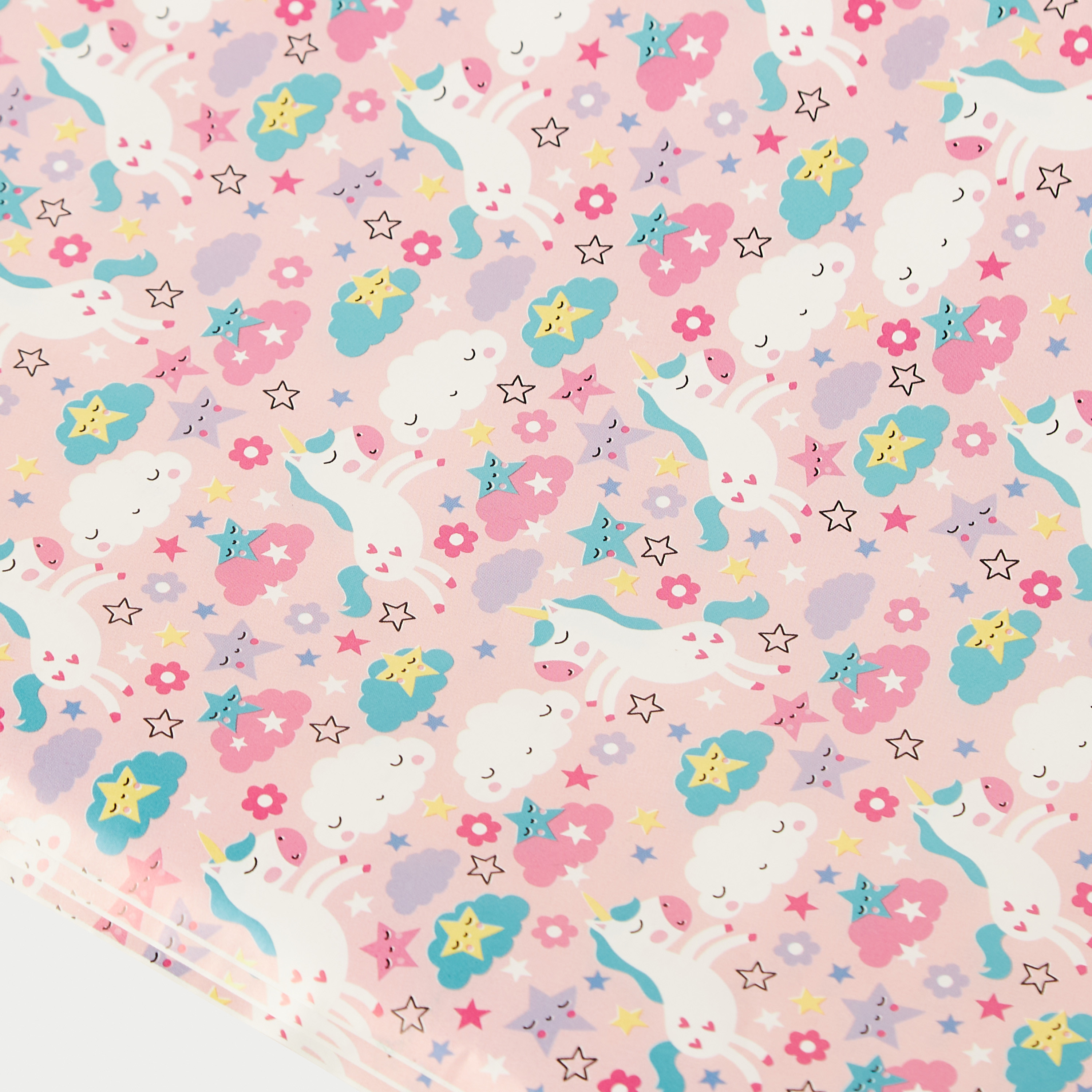 Gloo 3-Piece Unicorn Print Gift Wrapping Sheet - 70x100 cm-household-giftingaccessories-giftings-image-3