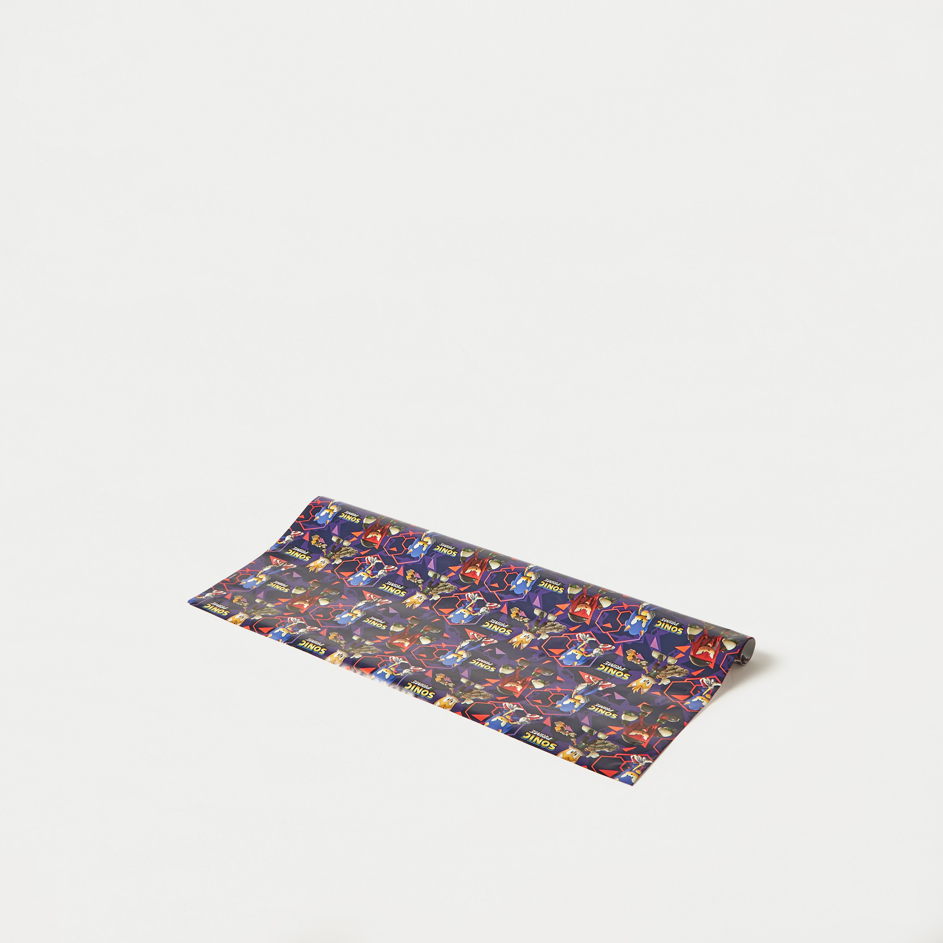 First Kid Sonic The Hedgehog Print Gift Wrapping Sheet - 76x200 cm-household-giftingaccessories-giftings-image-2