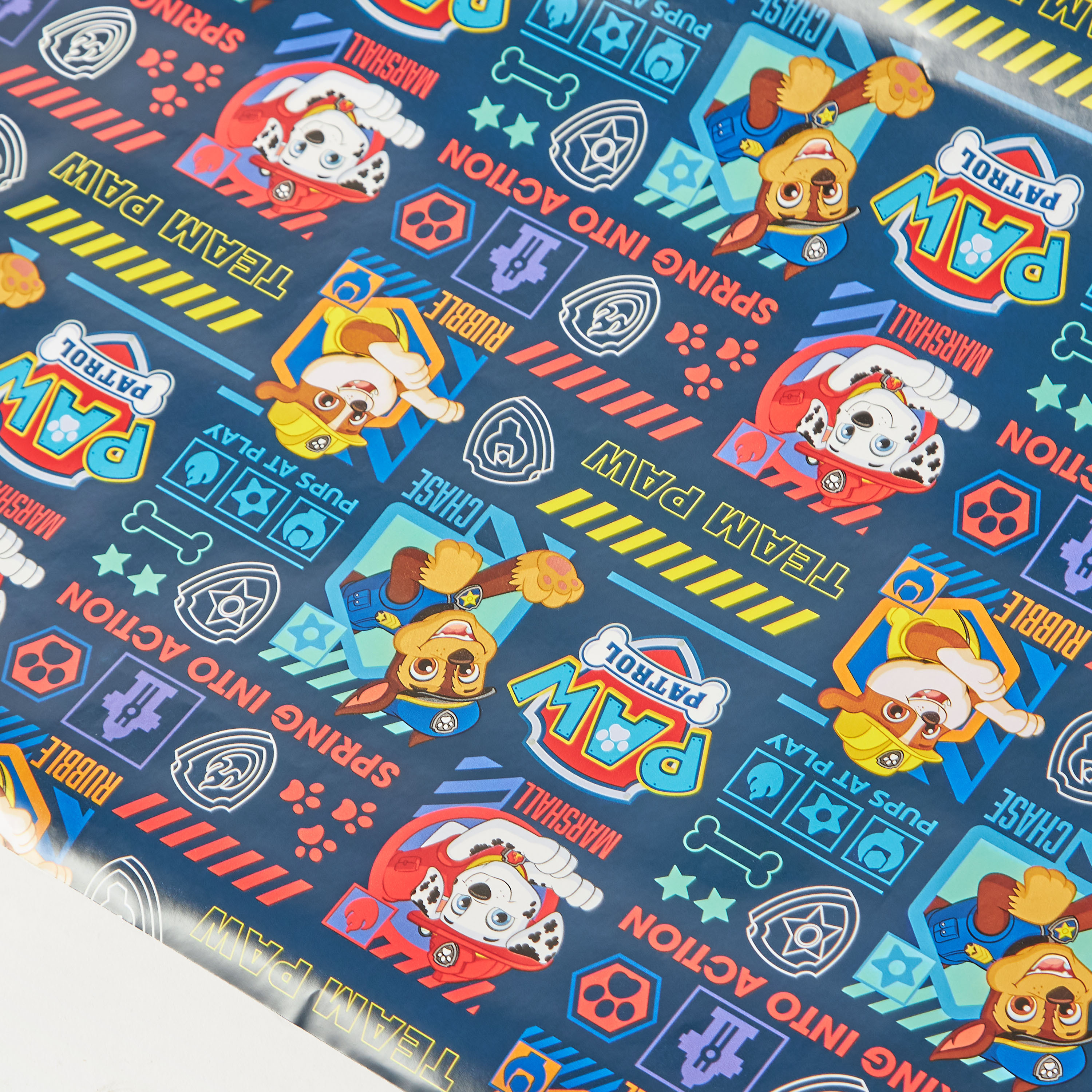First Kid Paw Patrol Print Gift Wrapping Sheet - 76x200 cm-household-giftingaccessories-giftings-image-3