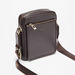 Duchini Solid Crossbody Bag with Adjustable Strap-Men%27s Handbags-thumbnail-1