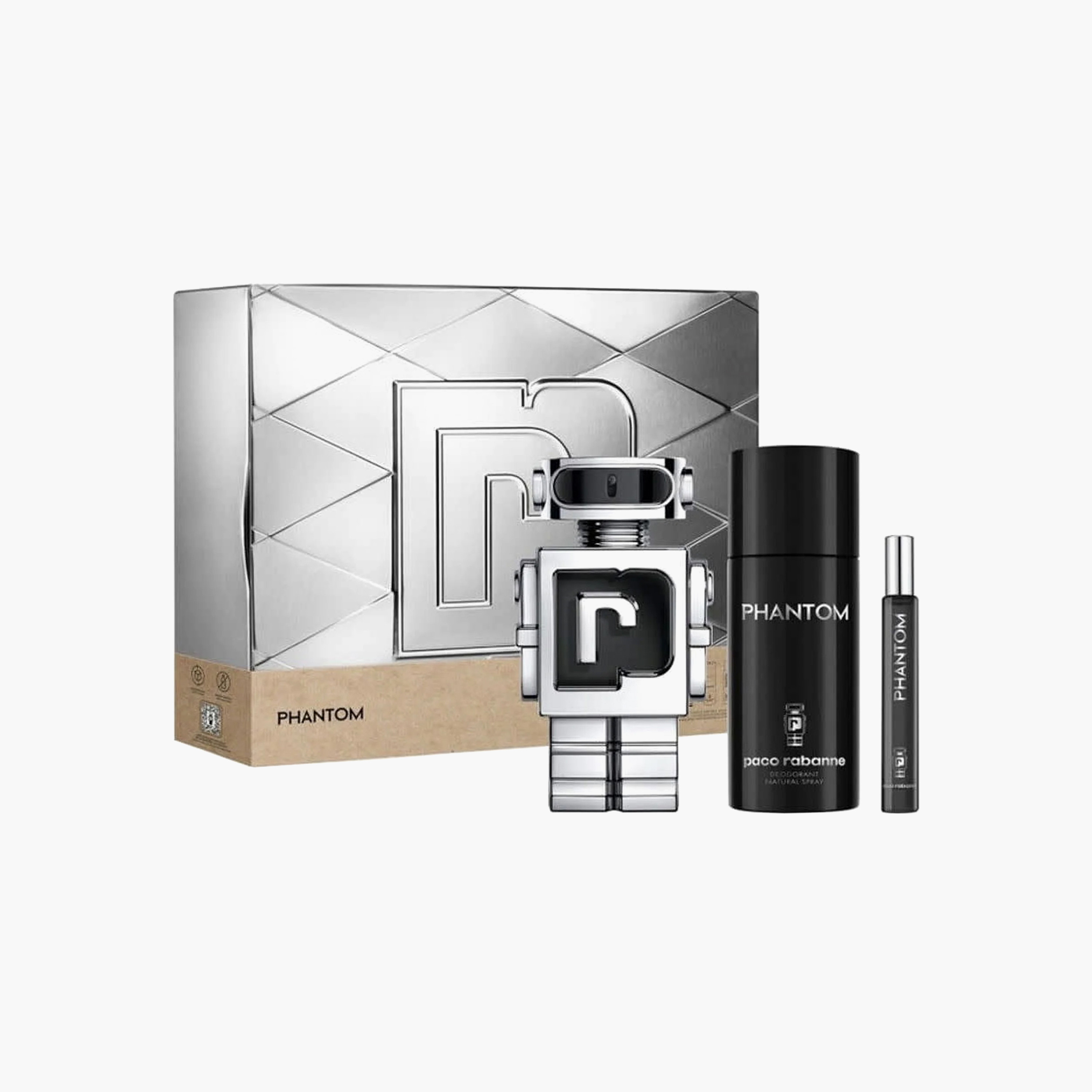Paco Rabanne Phantom 3-Piece Eau de Toilette Set for Men-beautyandpersonalcare-giftsets-image-2