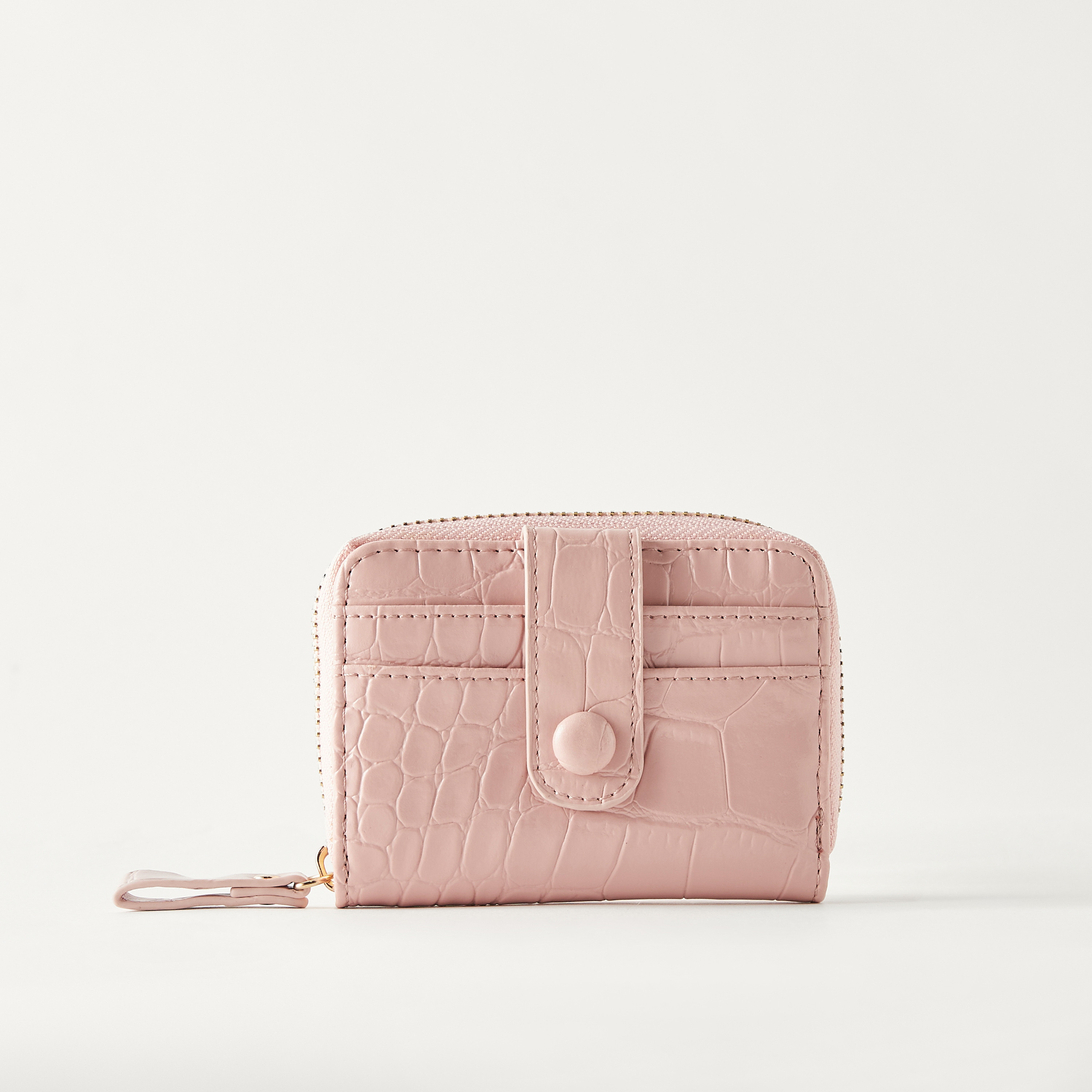 حامل بطاقات بارز الملمس بسحاب إغلاق من ساشا-women-bagsandwallets-wallets-image-1