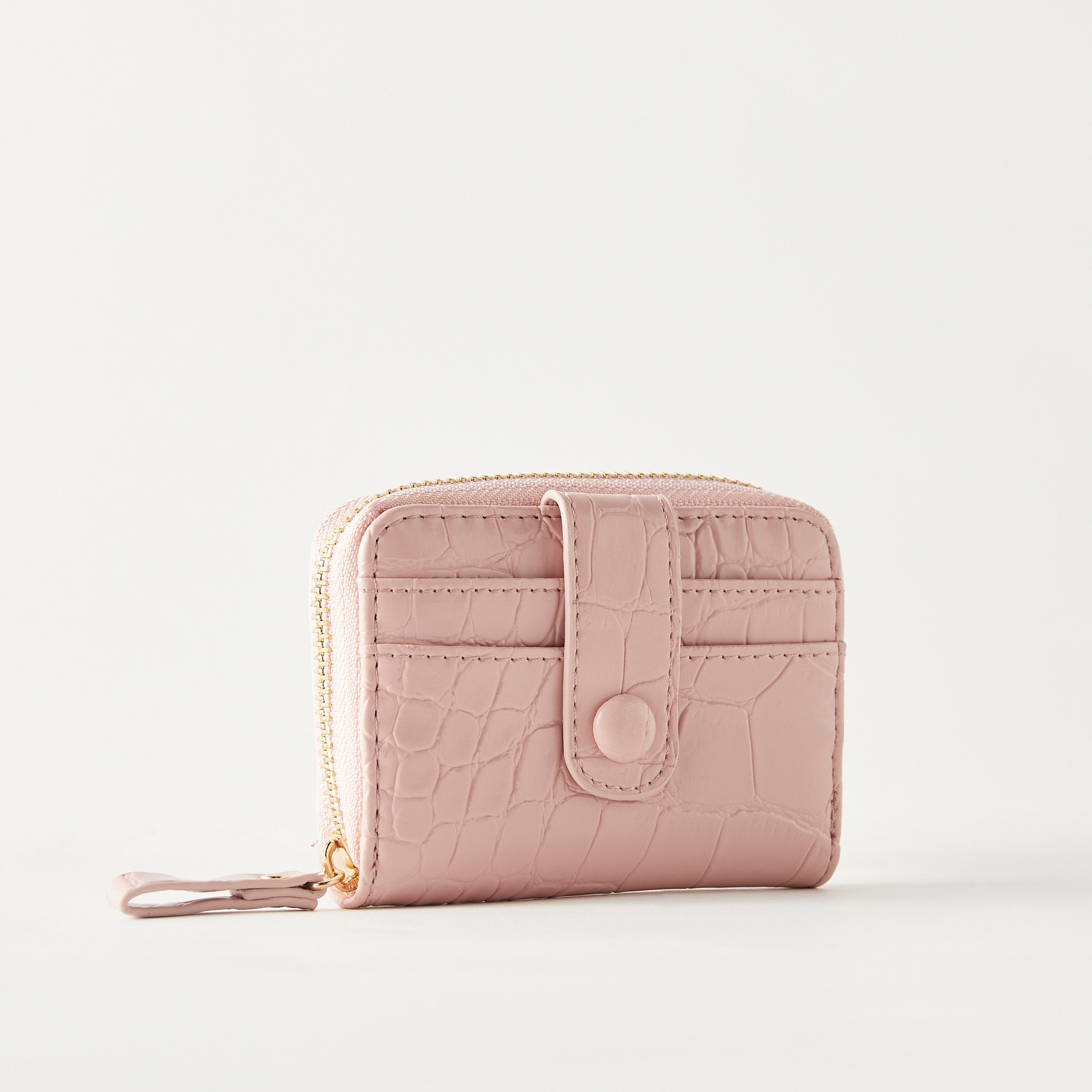 حامل بطاقات بارز الملمس بسحاب إغلاق من ساشا-women-bagsandwallets-wallets-image-2