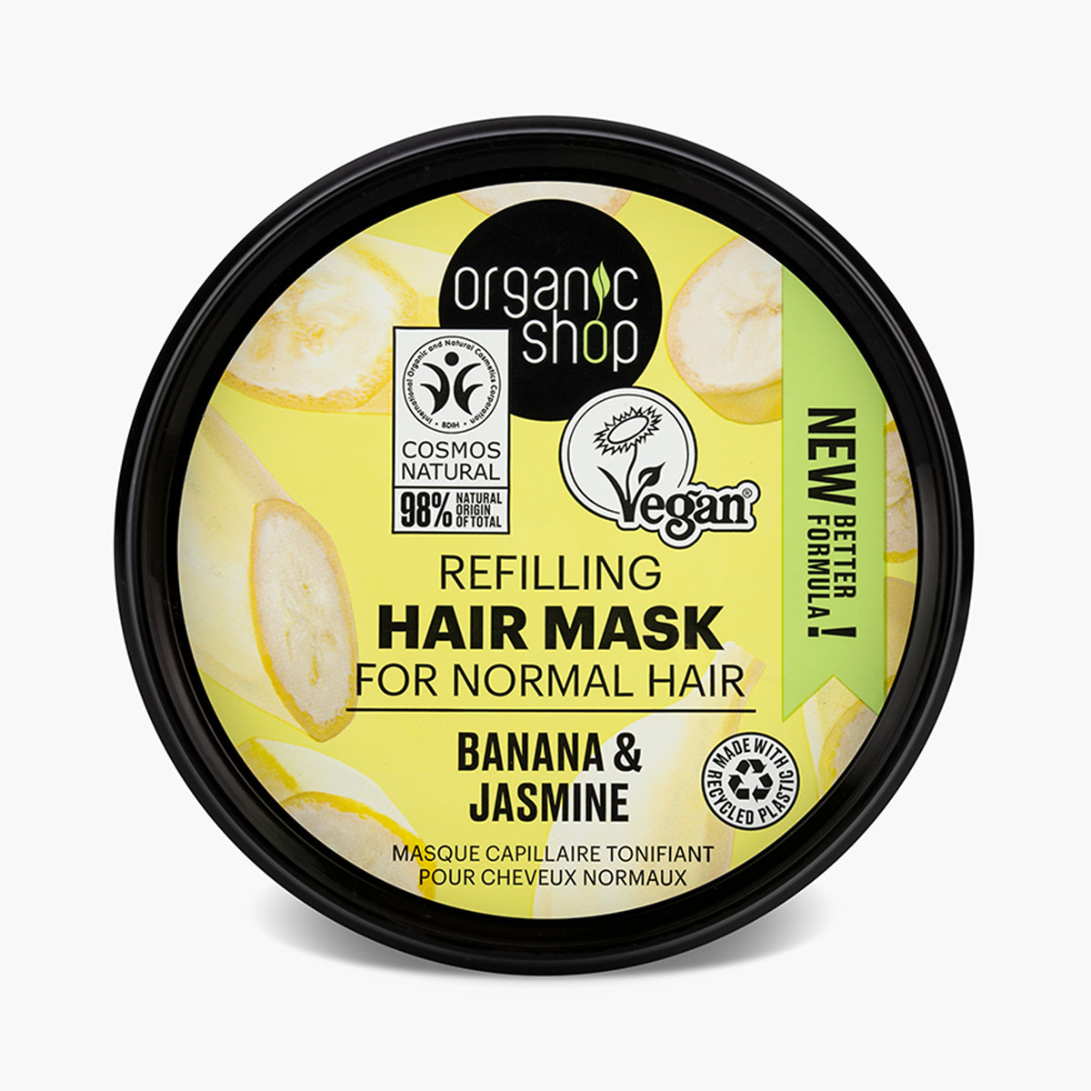 Organic Shop Banana and Jasmine Refilling Hair Mask - 250 ml-beautyandpersonalcare-hair-haircare-hairmasksandcreams-image-3