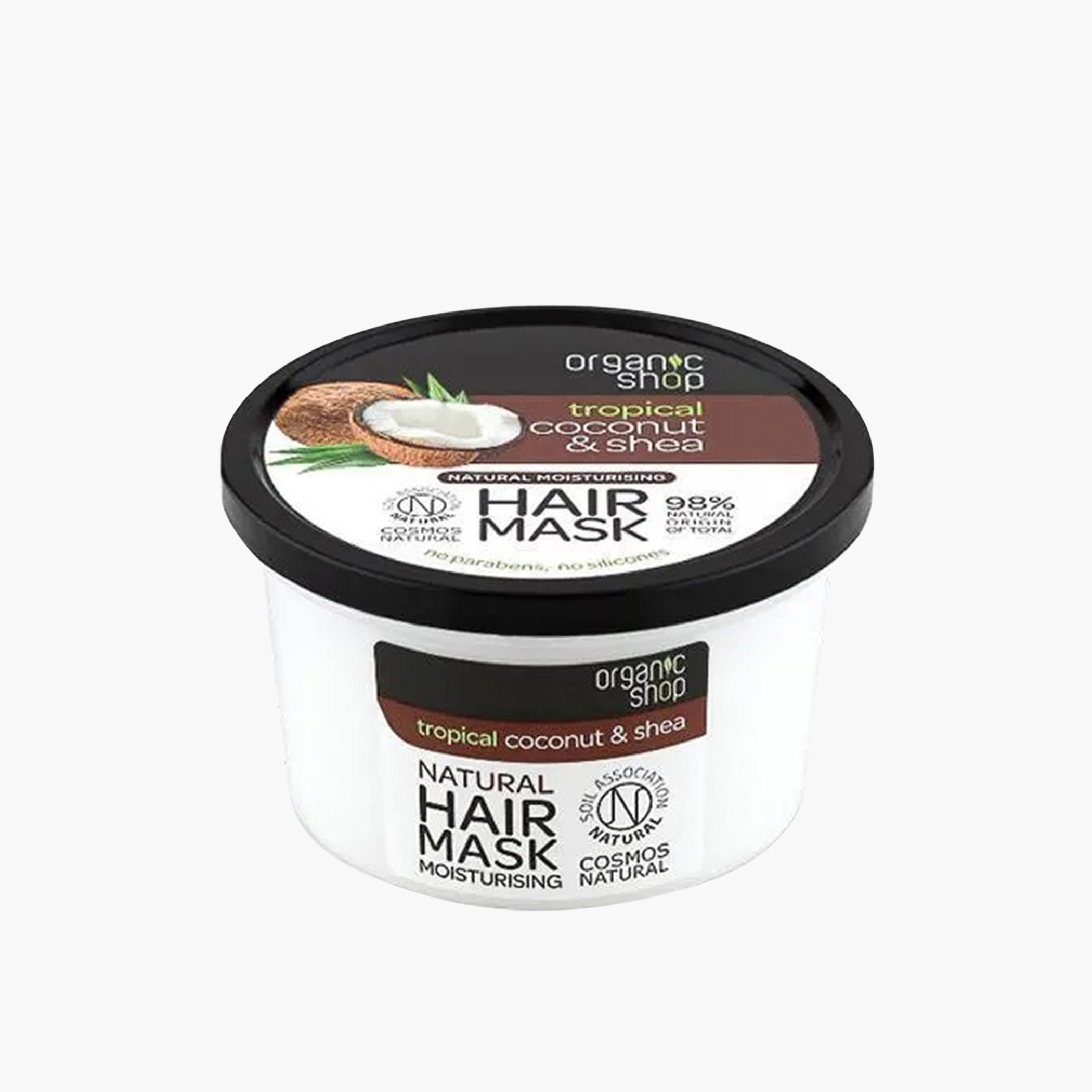 Organic Shop Coconut and Shea Hair Mask - 250 ml-beautyandpersonalcare-hair-haircare-hairmasksandcreams-image-2