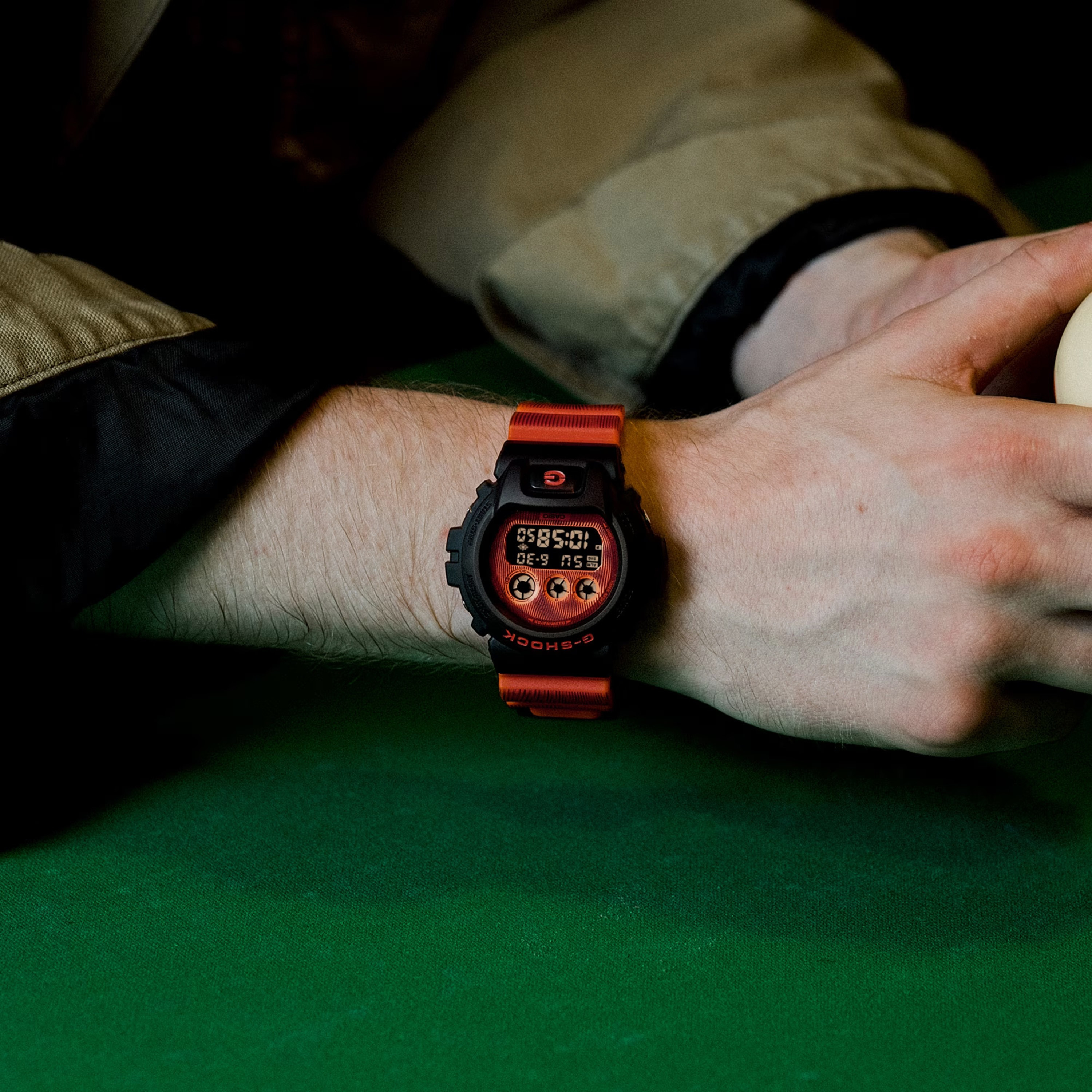 G-Shock Men's Multi Colour Digital Silicone Strap Watch - DW-6900TD-4DR-men-watchesandjewellery-watches-image-3
