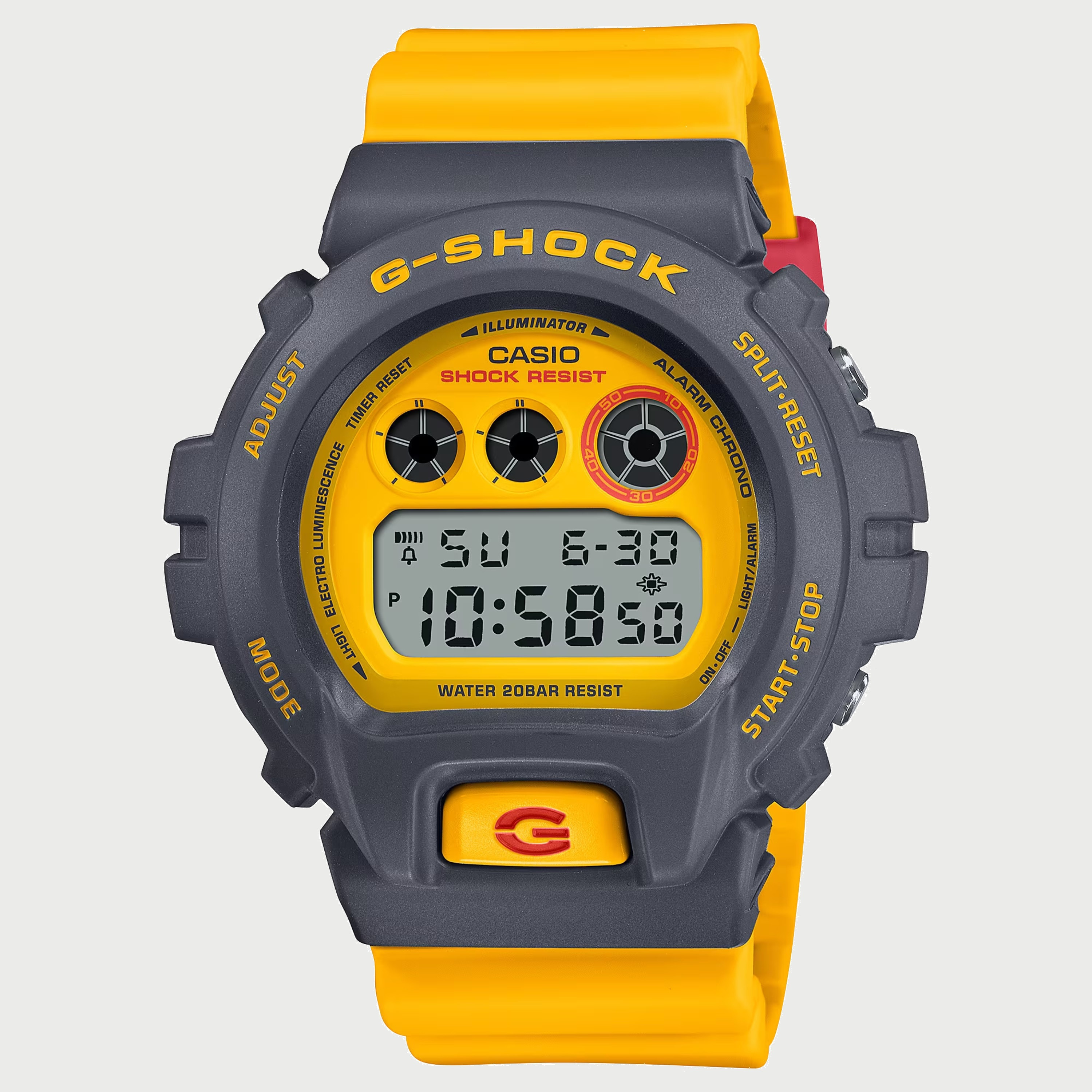 Mens yellow g shock watch online