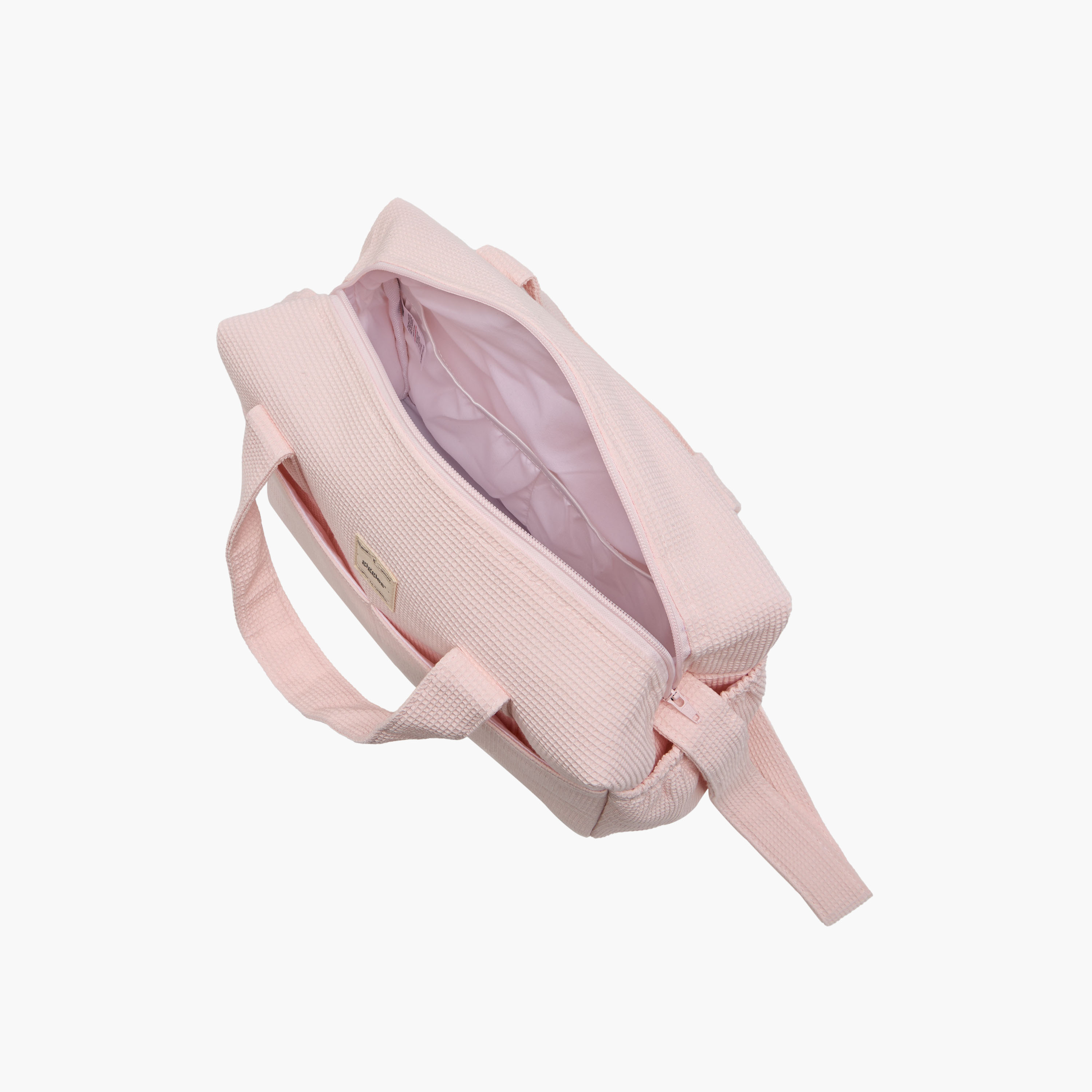 شنطة حفاضات بارزة الملمس من قماش بيكيه بمقابض من جيجلز-baby-gear-diaperbags-image-11