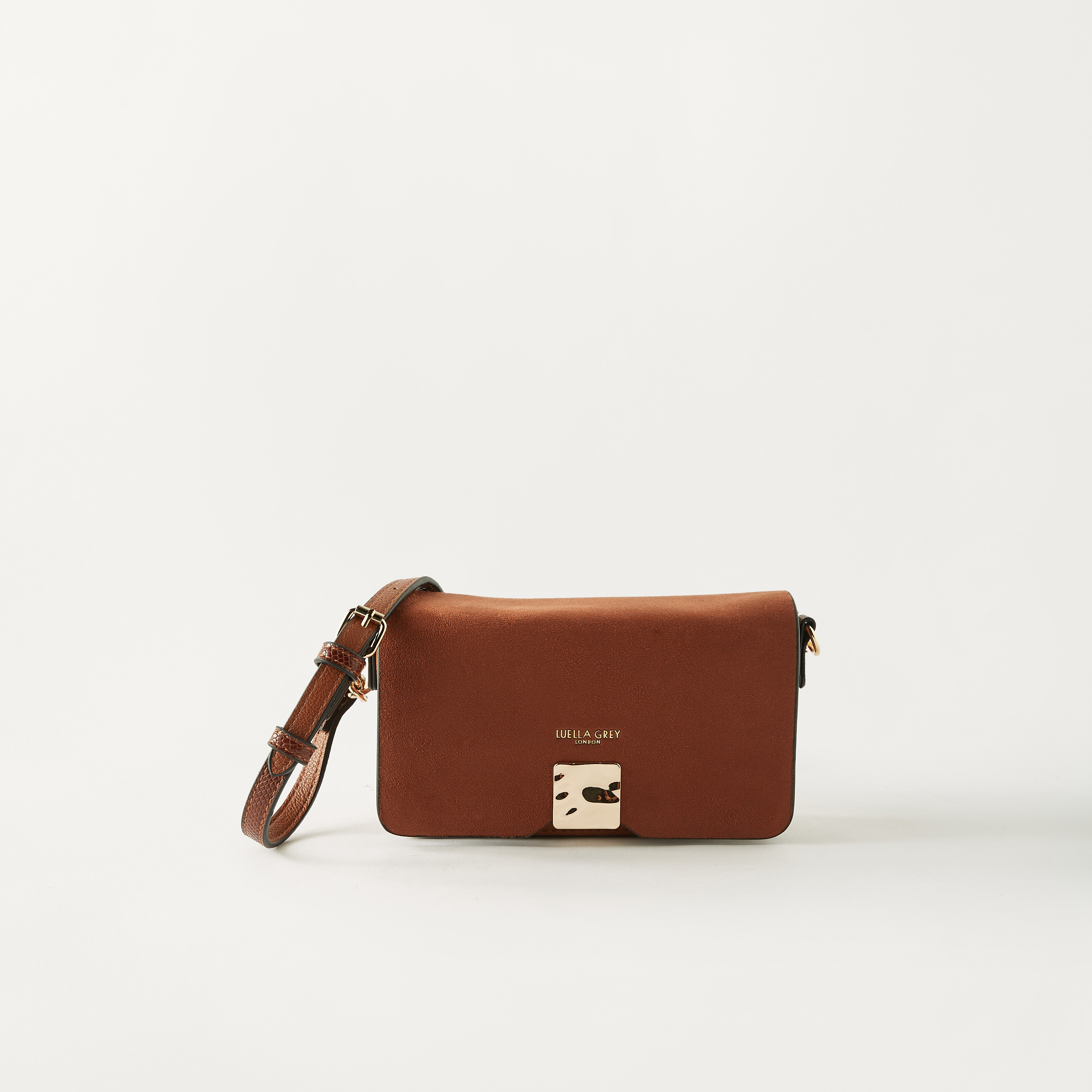 Buy Women s LUELLA GREY Solid Crossbody Bag Online Centrepoint KSA