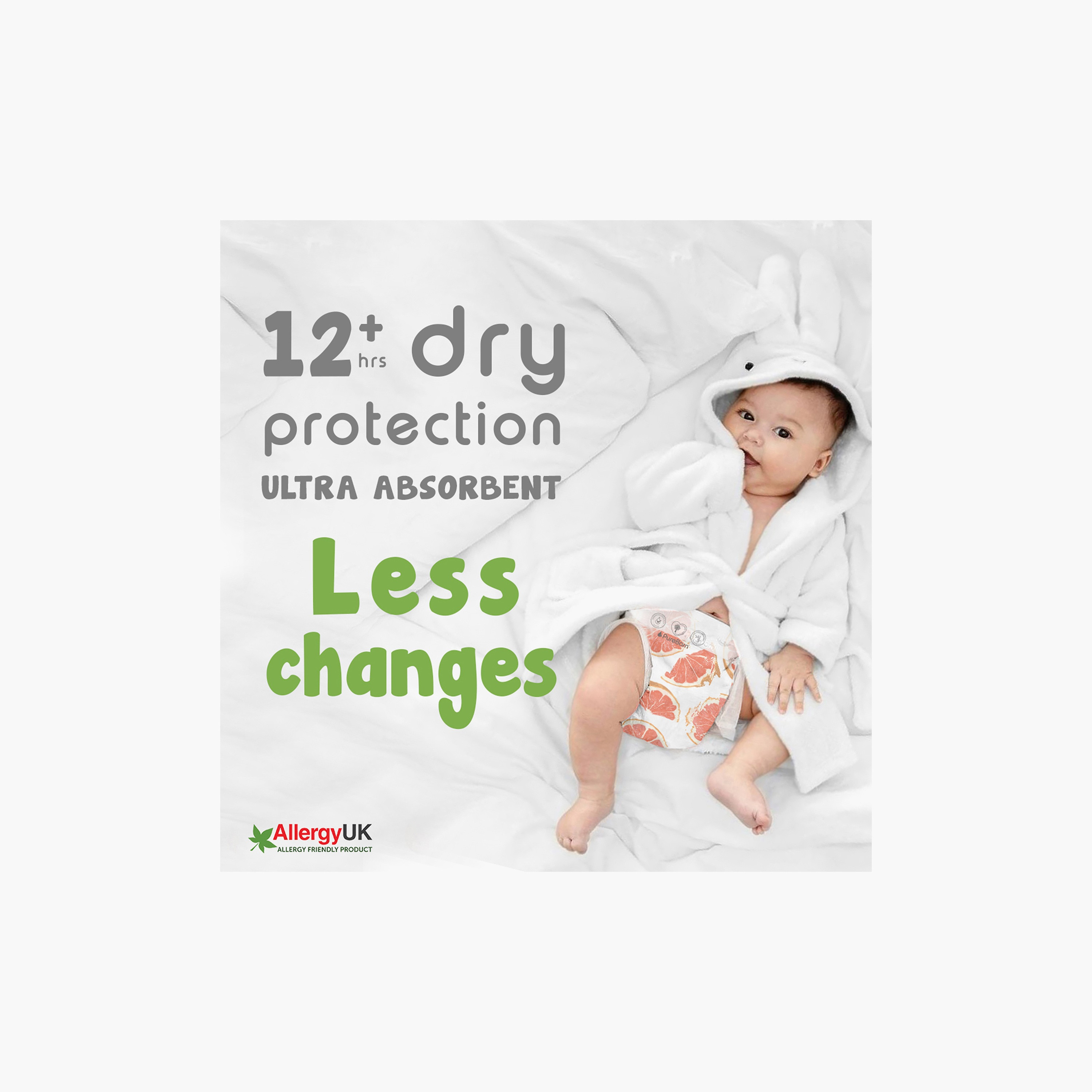 Pure Born Organic Bamboo Size 4, 144-Diapers Pack - 7-12 kg-baby-diapering-diapers-image-2