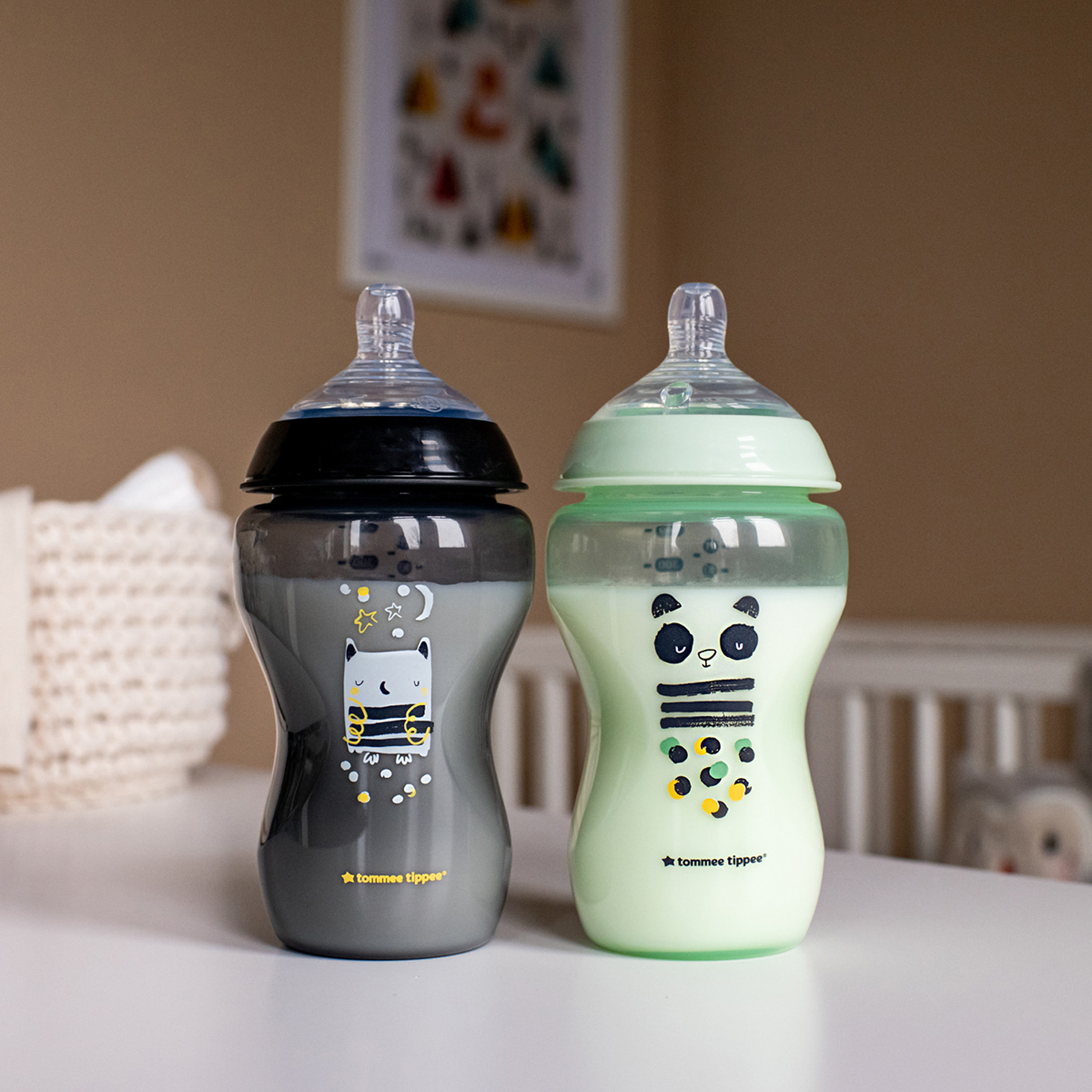 Tommee Tippee 2-Piece Printed Feeding Bottle Set - 340 ml-baby-feeding-feedingbottles-bottlesandteats-image-4