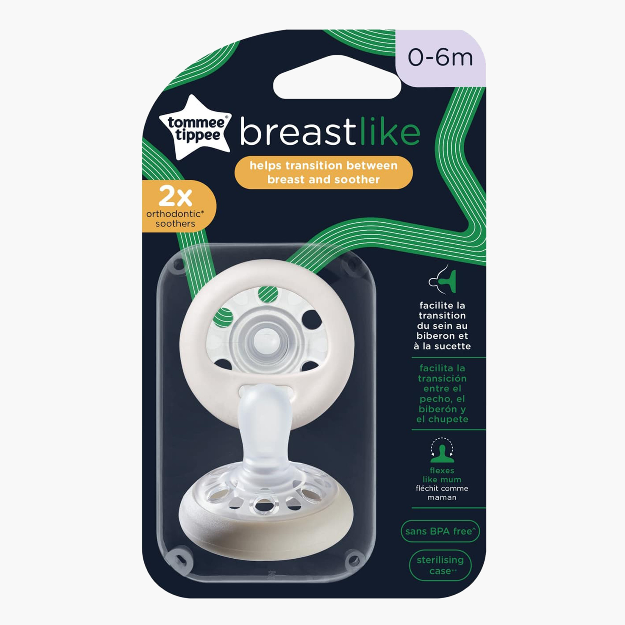 Tommee tippee breast hot sale like soother reviews