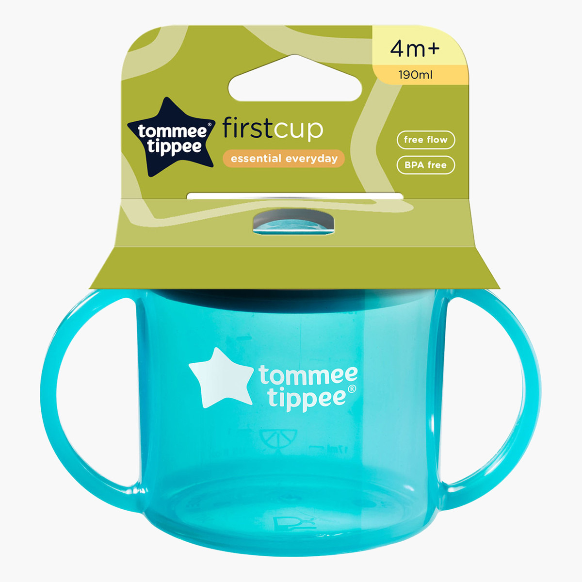 Tommee Tippee First Sippee Cup - 190 ml, 4 months+-baby-feeding-mealtimeessentials-image-2