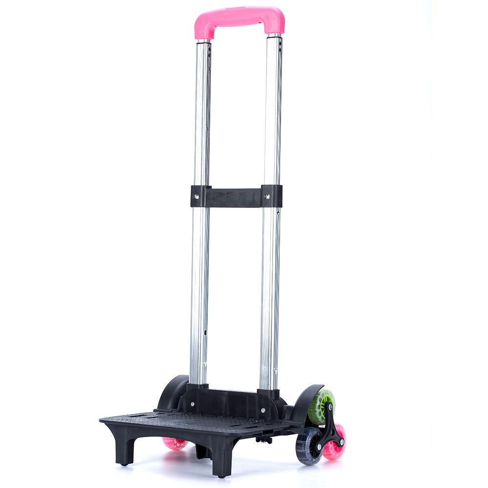 Eazy Kids Universal School Bag Trolley - Pink-school-bagsandbackpacks-trolleybags-image-1