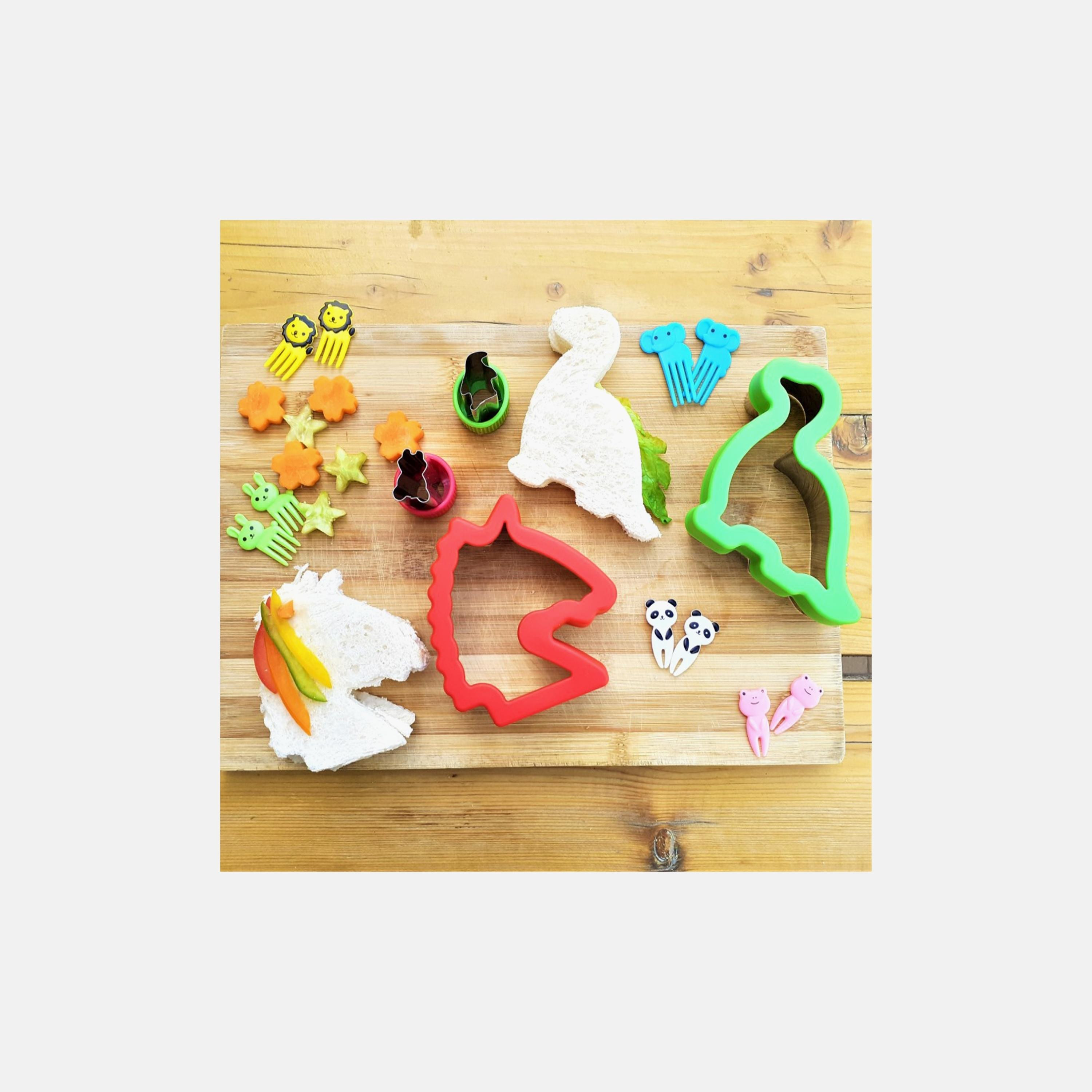 Eazy Kids - Sandwich Cutter Stainless Steel Mini Combo-baby-feeding-mealtimeessentials-image-2