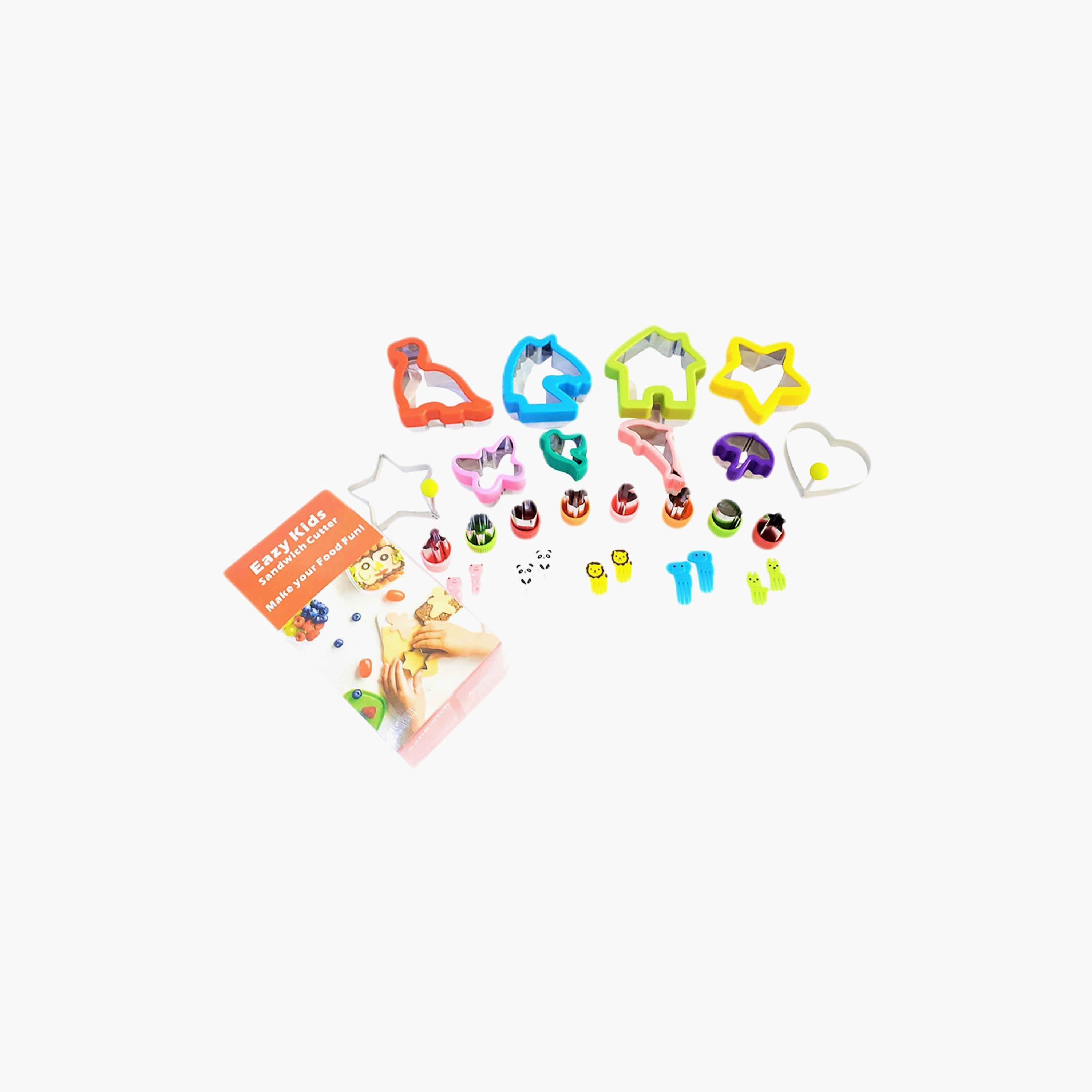 Eazy Kids Stainless Steel Sandwich Cutter Combo-baby-feeding-accessories-image-2