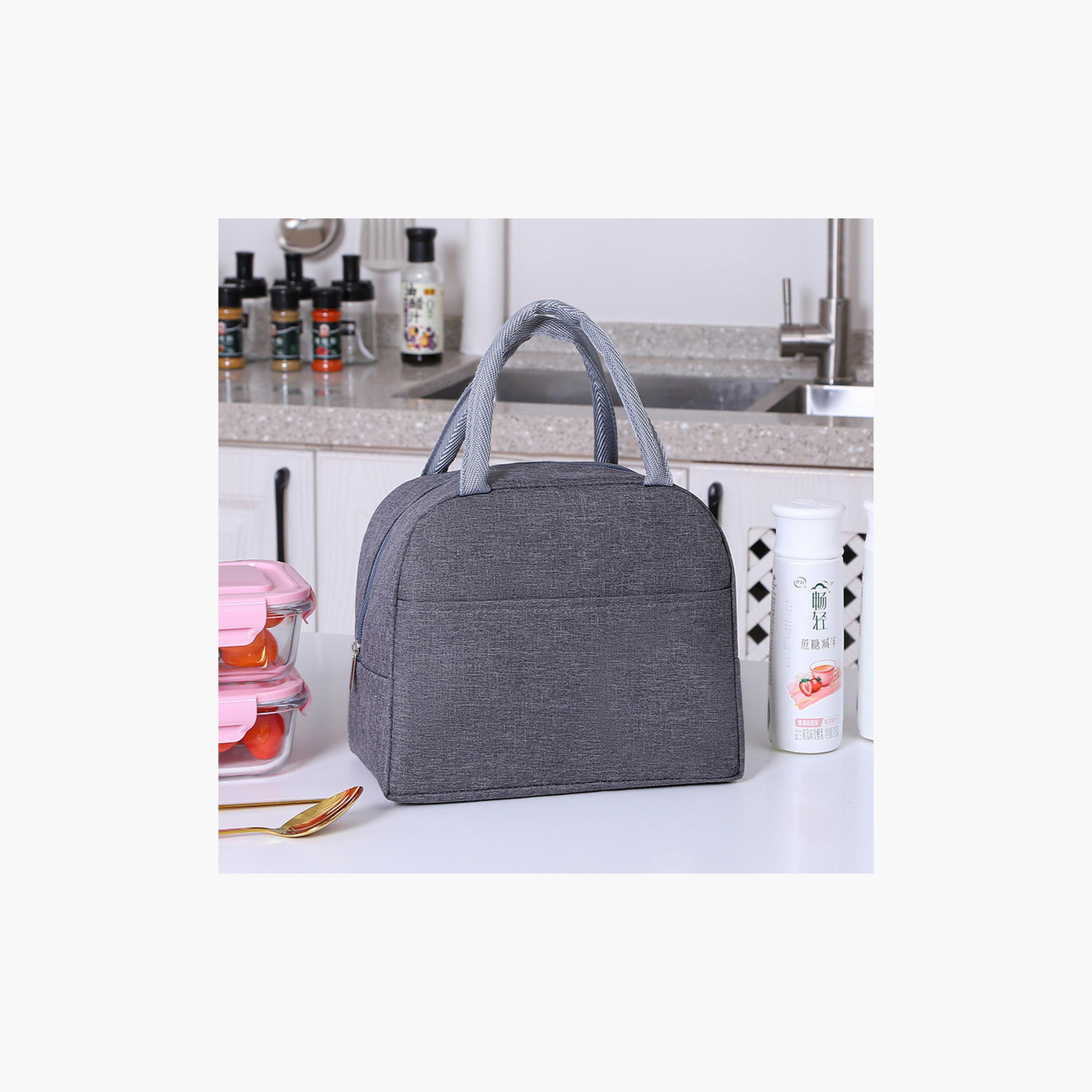 Eazy Kids Lunch Bag - Grey-school-lunchessentials-lunchbags-image-2