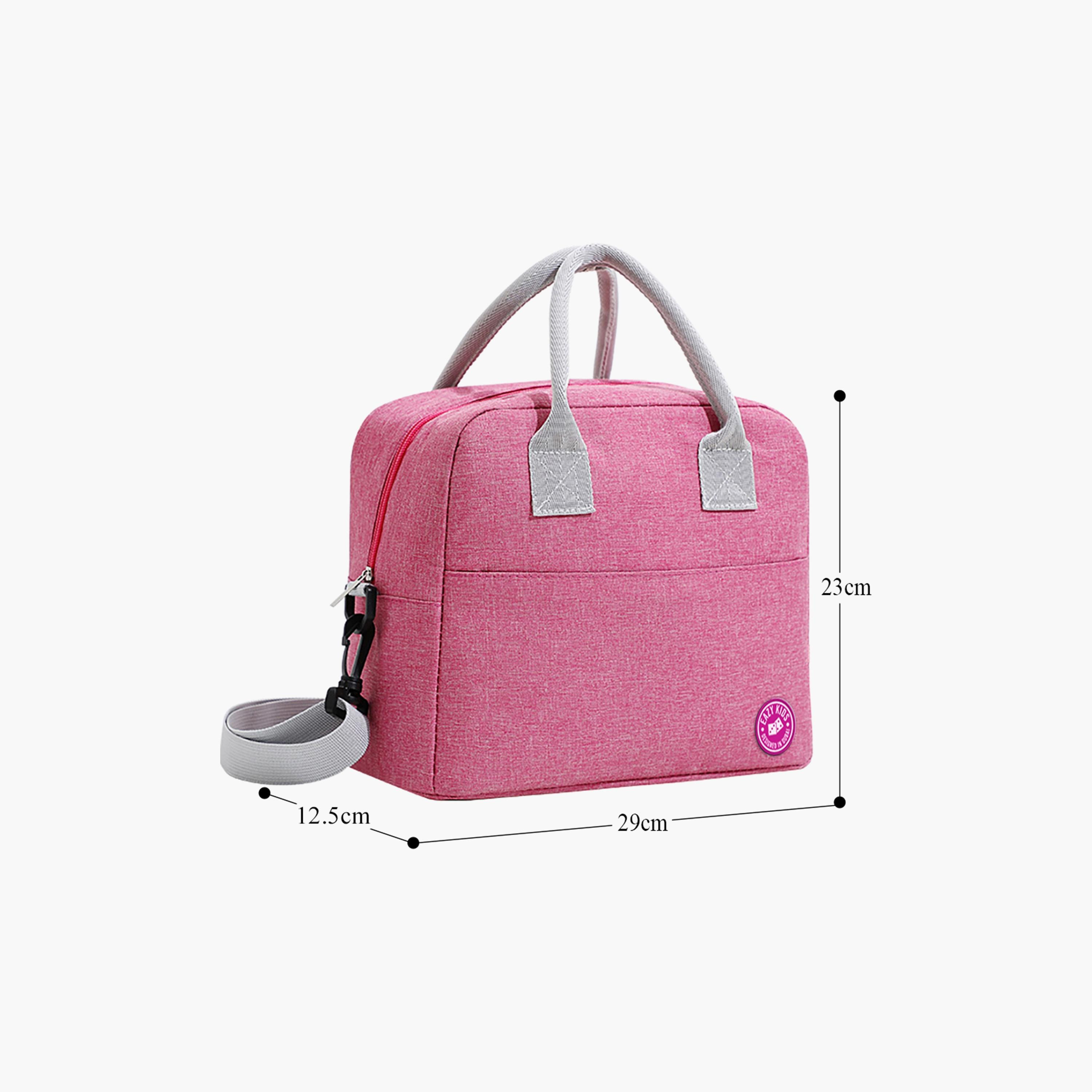Eazy Kids Insulated Lunch Bag- Pink-school-lunchessentials-lunchbags-image-5