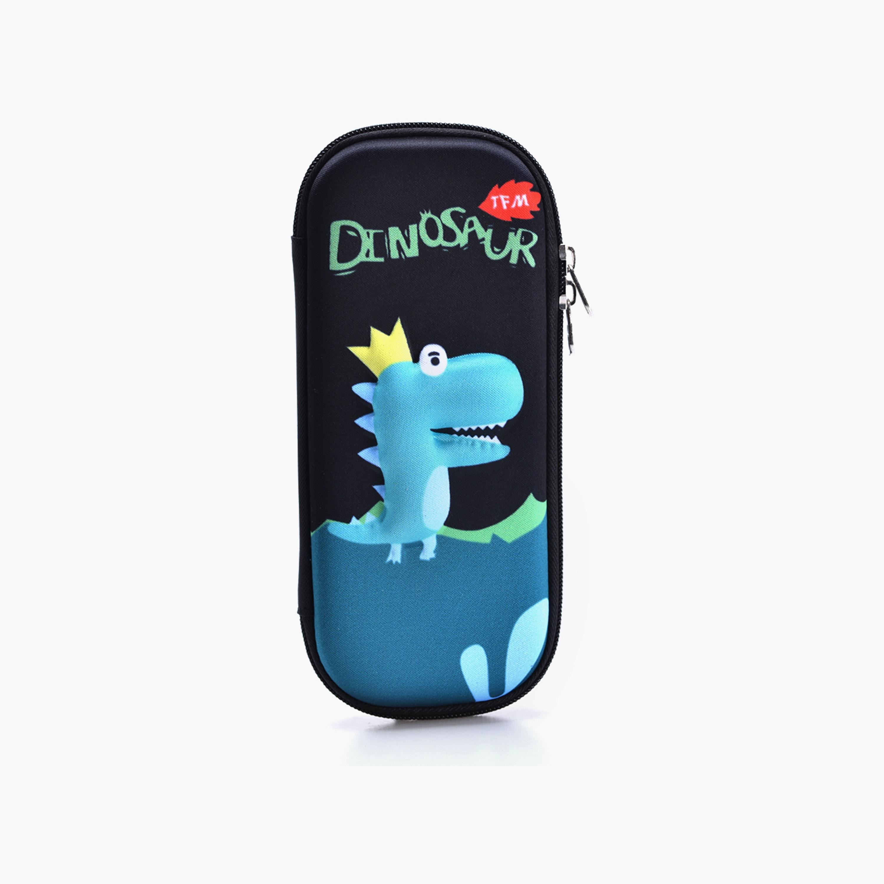Eazy Kids 3D Dinosaur Pencil Case-Dino-school-stationery-pencilcases-image-1