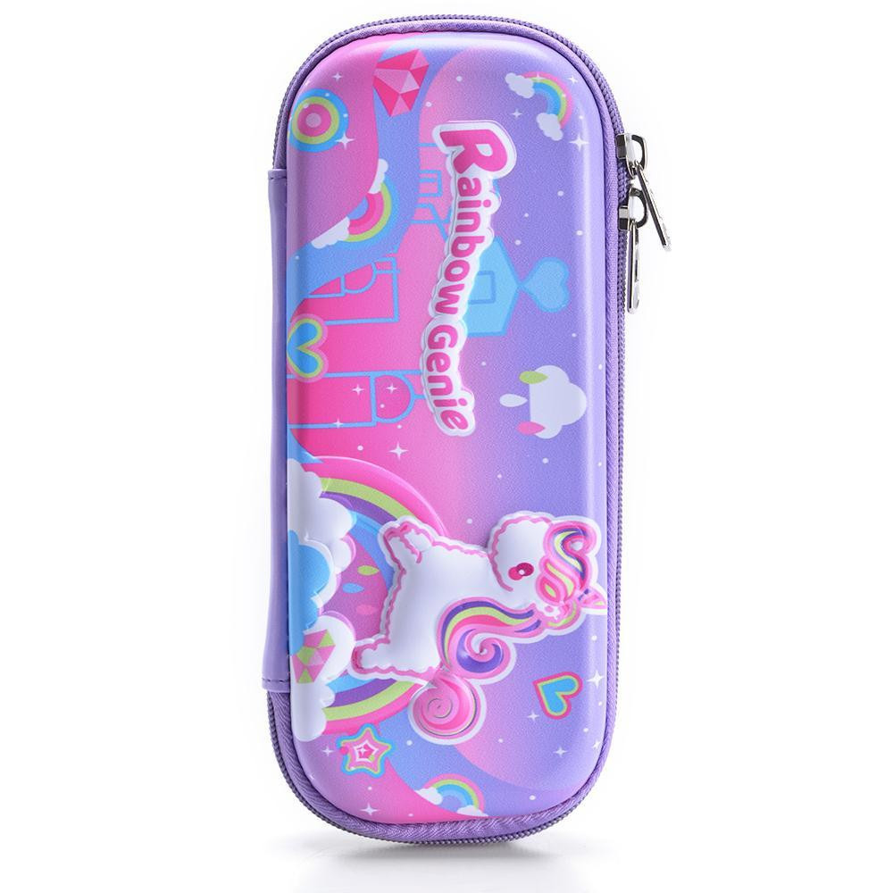 Eazy Kids 3D Genie Unicorn Pencil Case-school-stationery-pencilcases-image-1