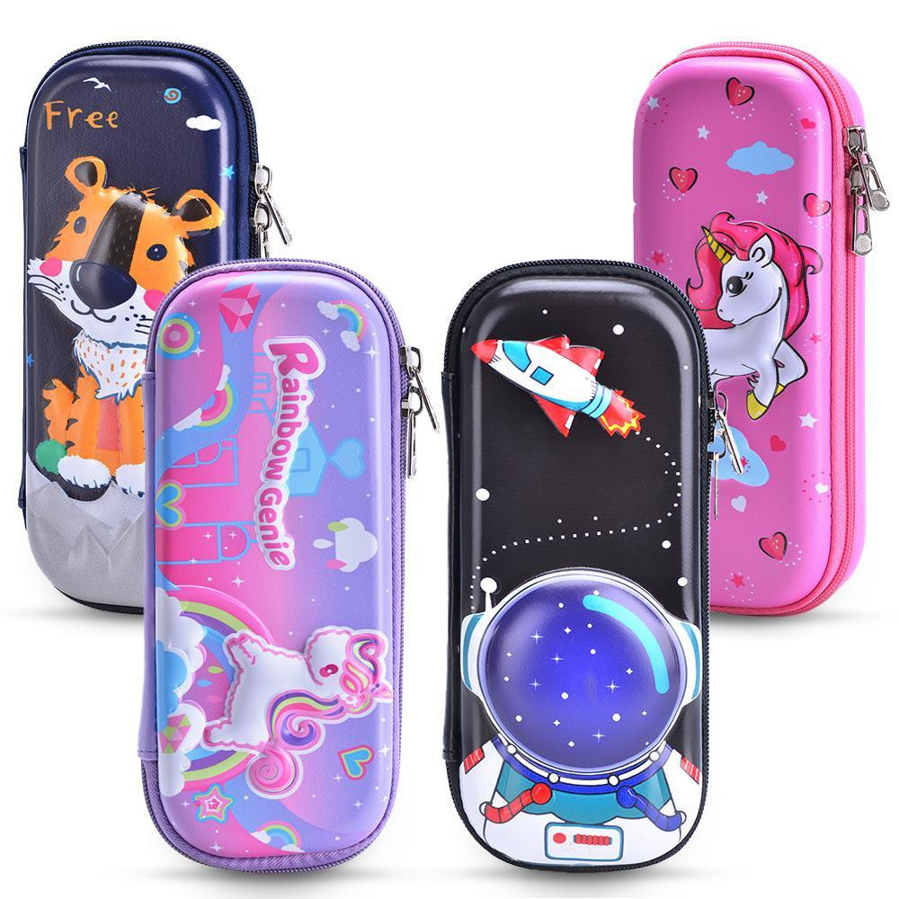 Eazy Kids 3D Genie Unicorn Pencil Case-school-stationery-pencilcases-image-5