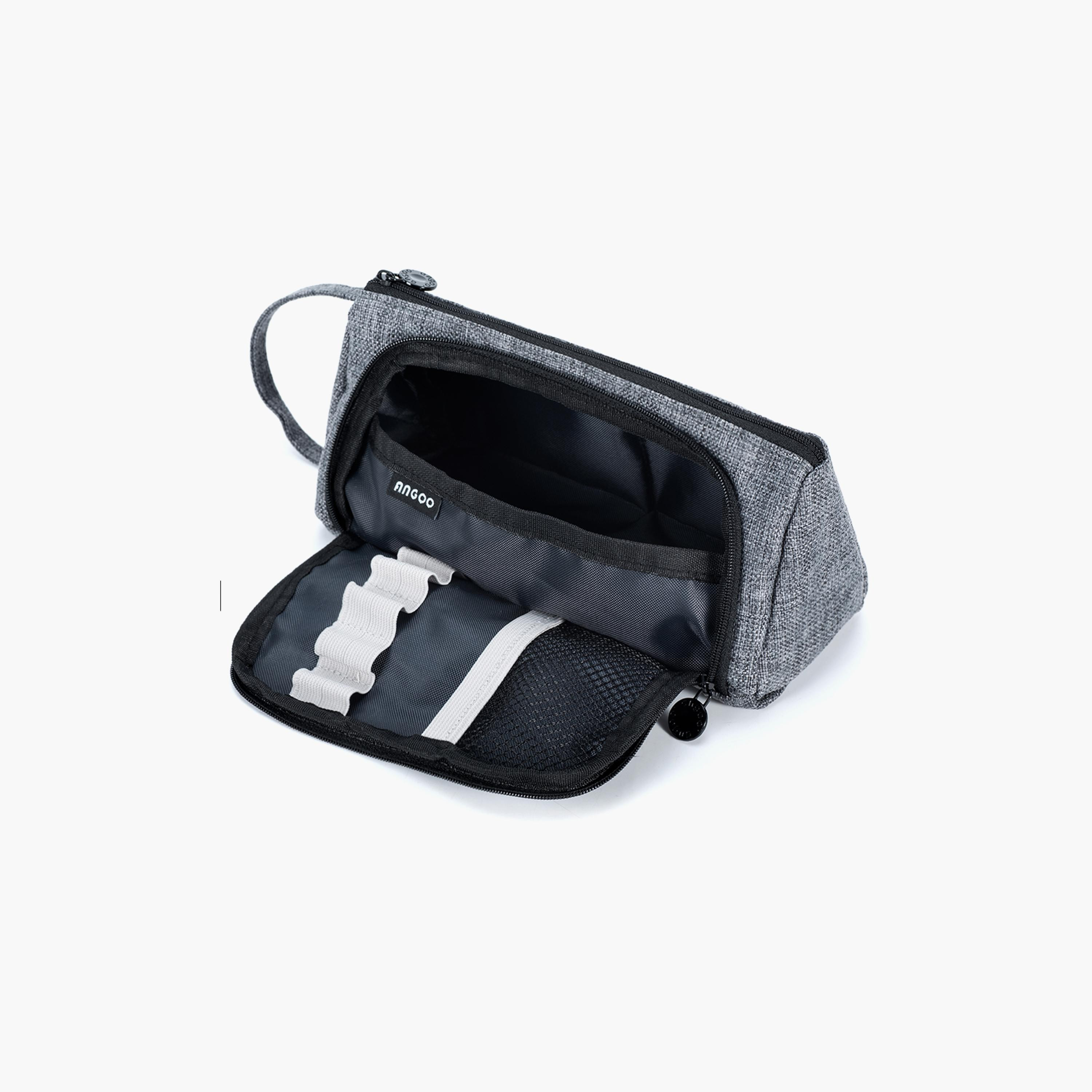 مقلمة من إيزي كيدز - رمادي-school-stationery-pencilcases-image-3