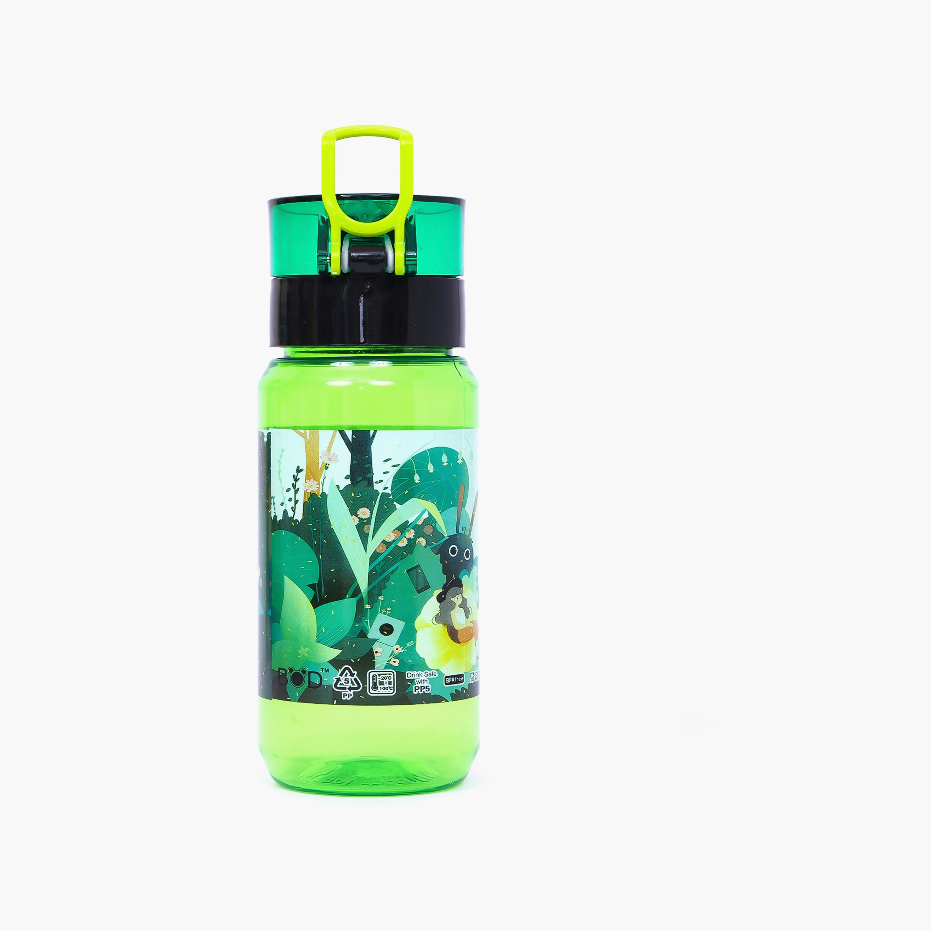 Eazy Kids Water Bottle 500 ML - Green-school-waterbottles-image-2