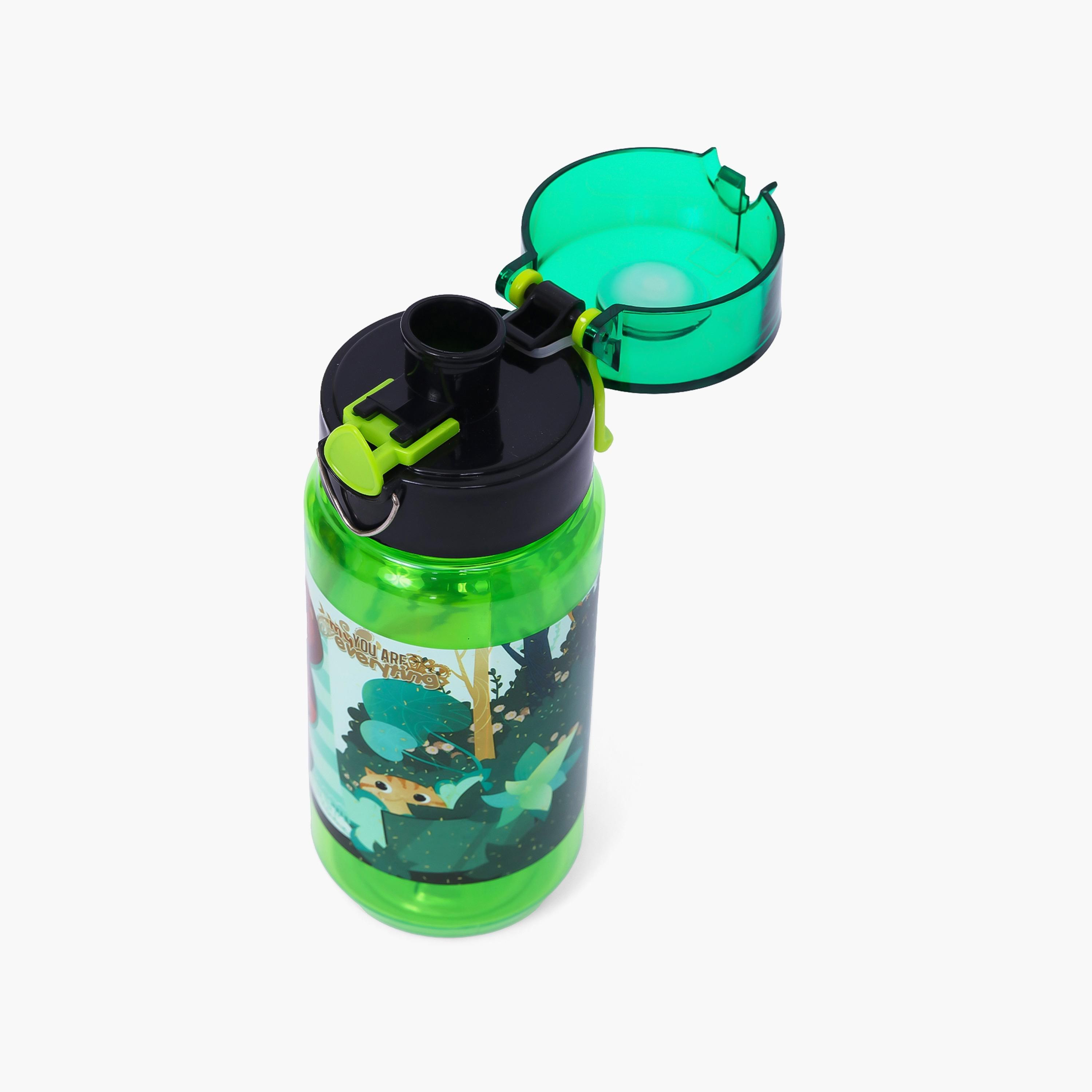 Eazy Kids Water Bottle 500 ML - Green-school-waterbottles-image-4