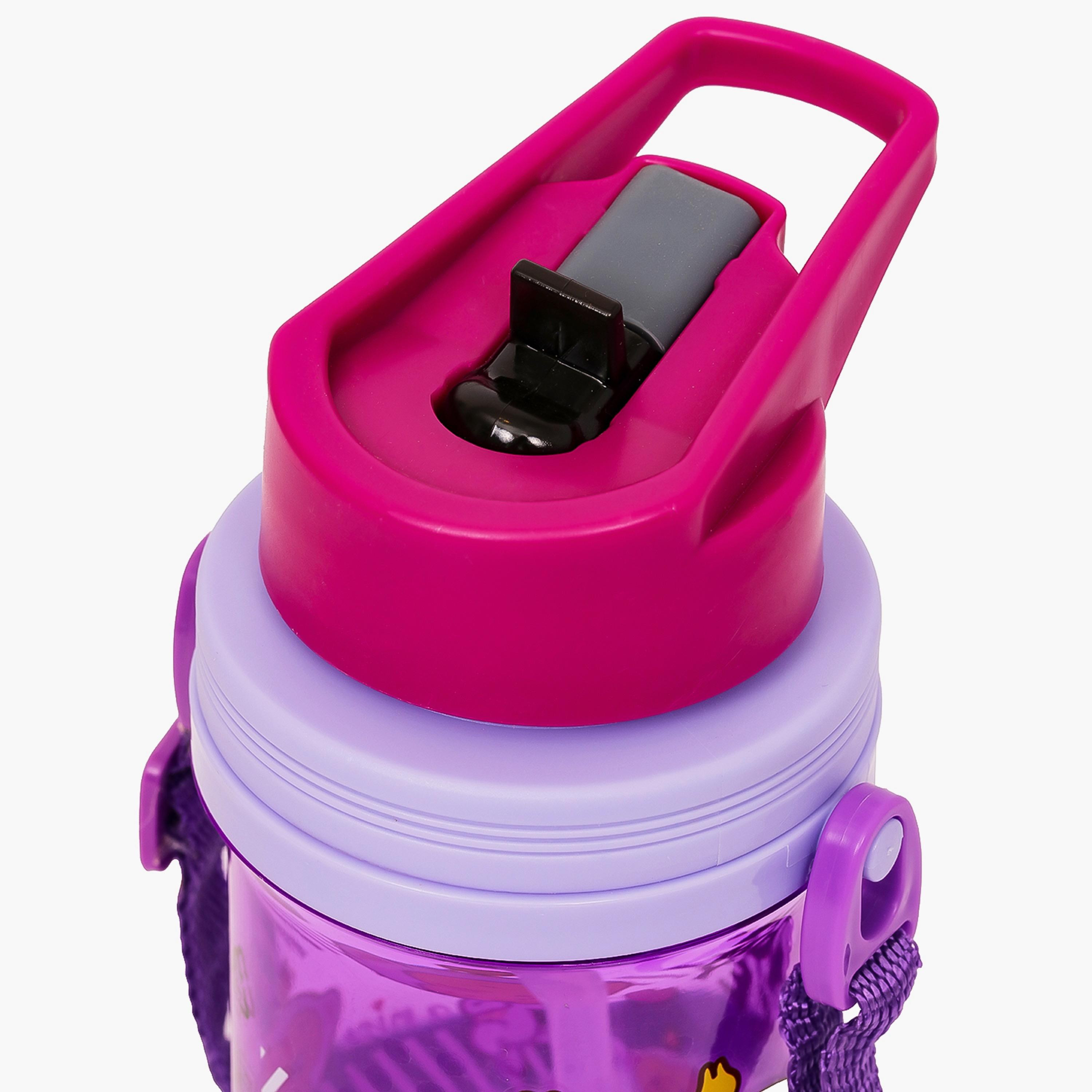 Eazy Kids Water Bottle 500 ML Wt Straw - Purple-school-waterbottles-image-3