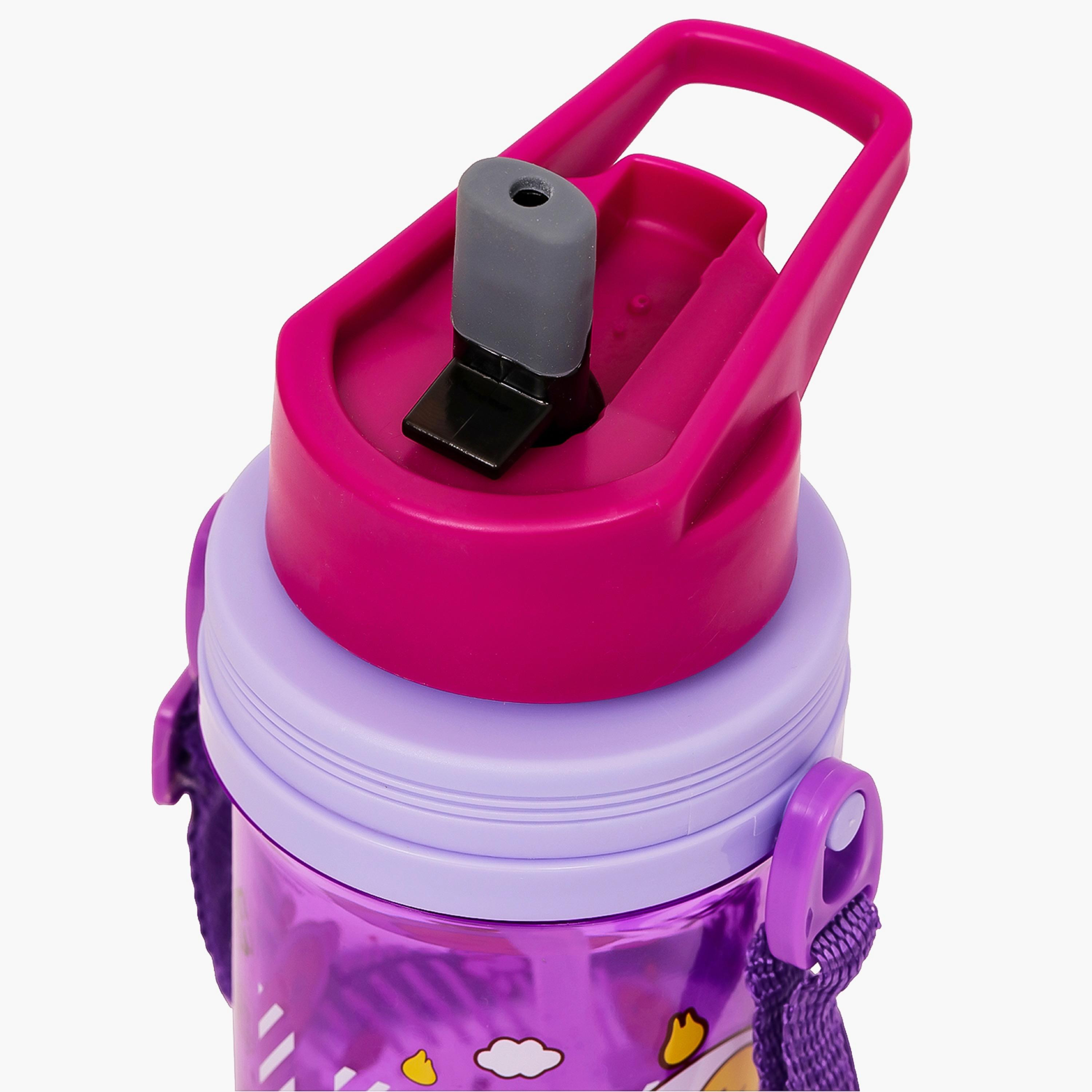 Eazy Kids Water Bottle 500 ML Wt Straw - Purple-school-waterbottles-image-4