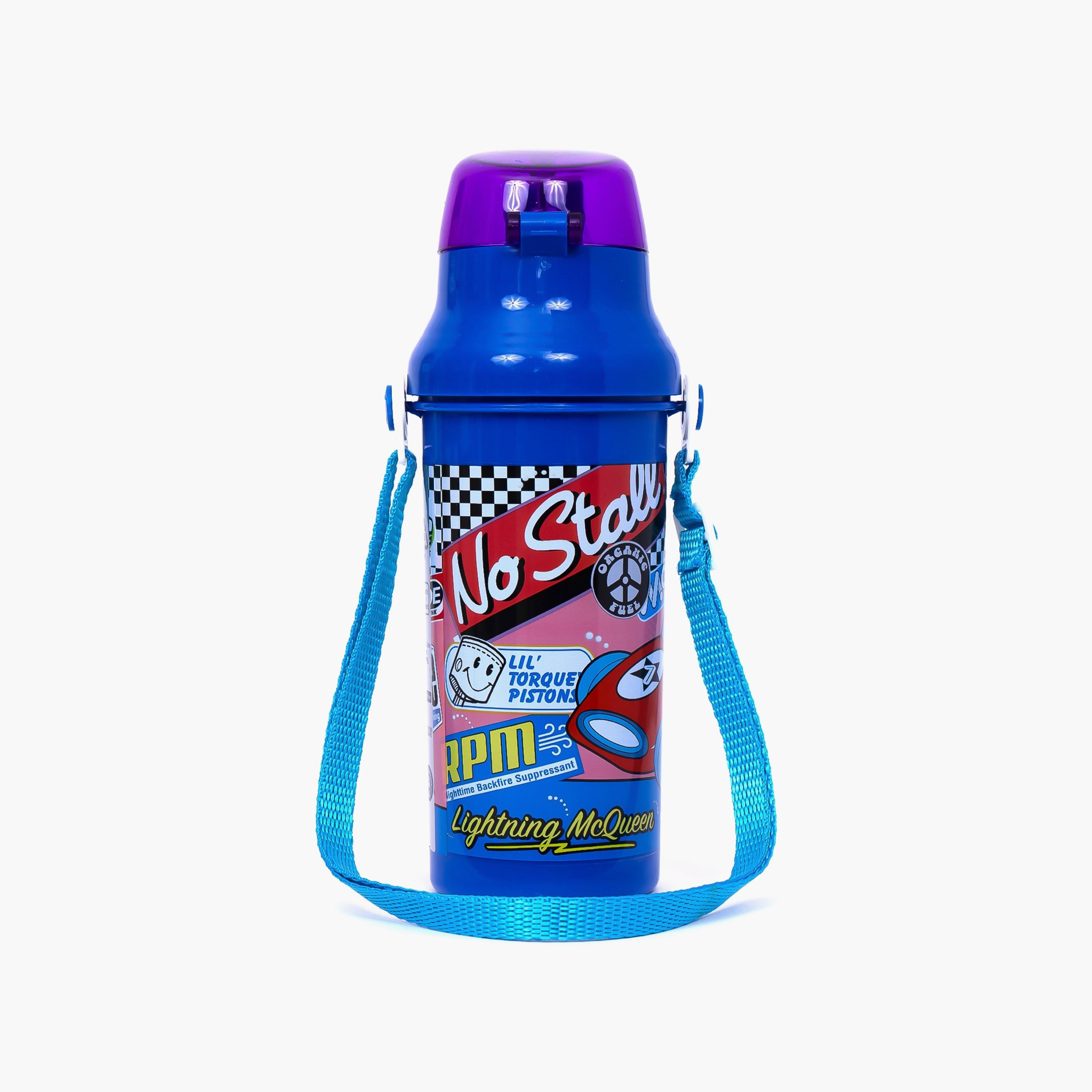 Eazy Kids Water Bottle 600 ML - Blue-school-waterbottles-image-2