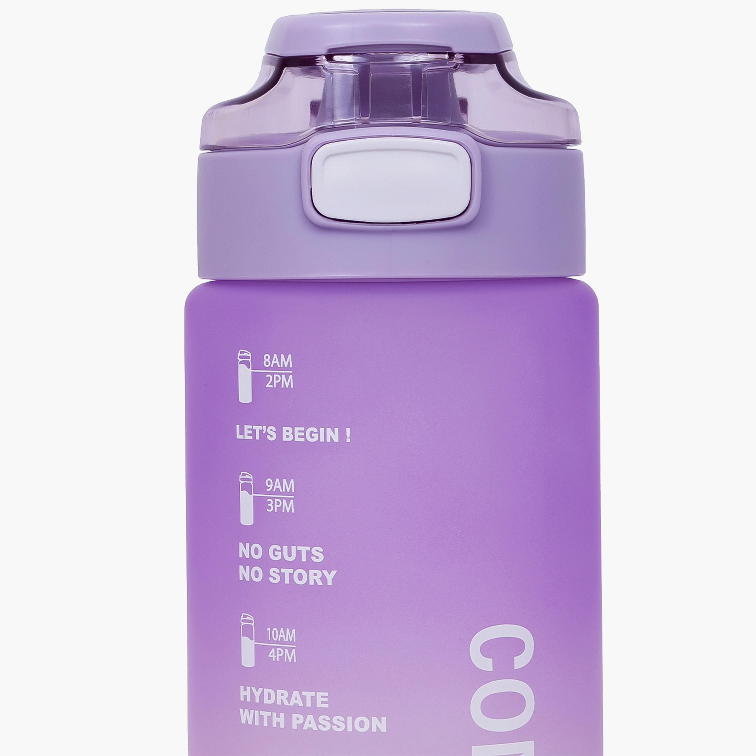 Eazy Kids Water Bottle 1000 ML - Purple-school-waterbottles-image-3
