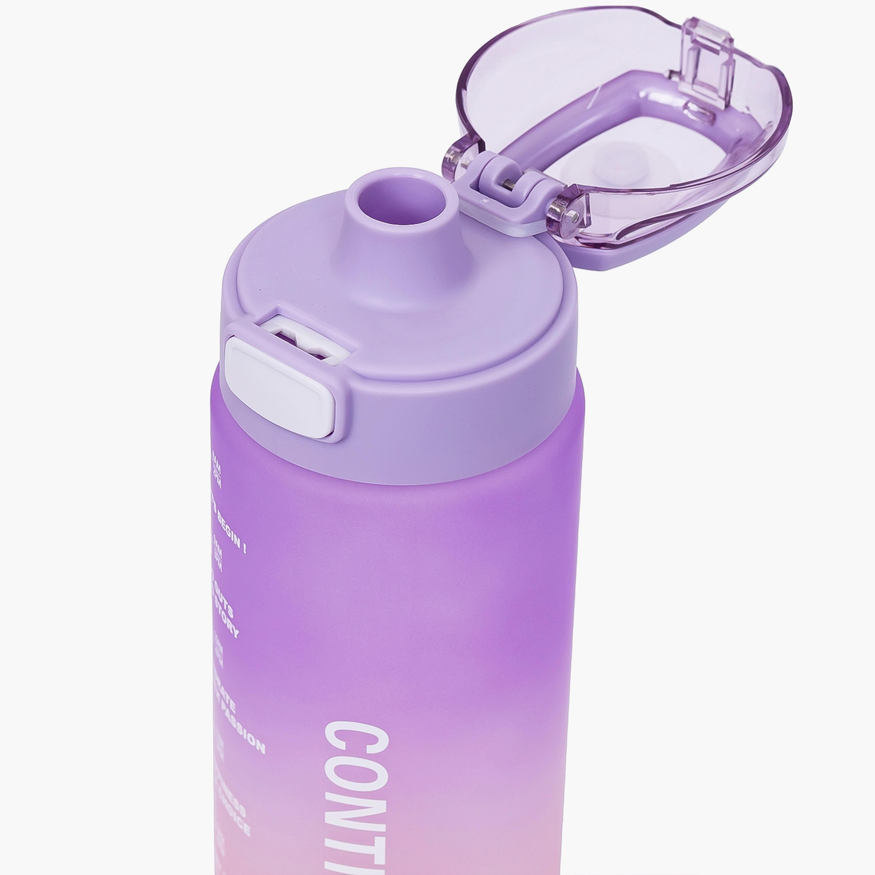 Eazy Kids Water Bottle 1000 ML - Purple-school-waterbottles-image-4