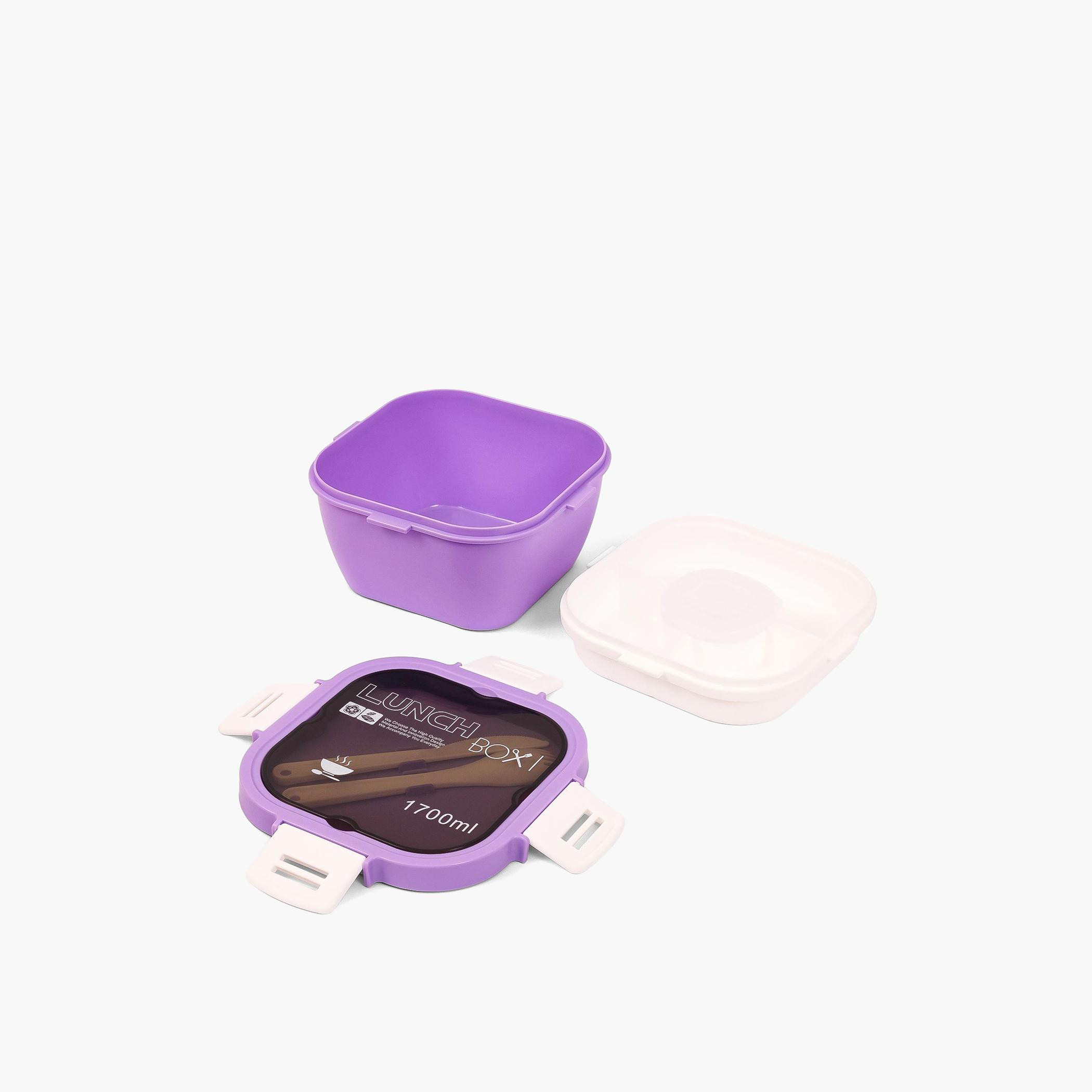 علبة غداء من إيزي كيدز - بنفسجي-school-lunchessentials-lunchboxes-image-5