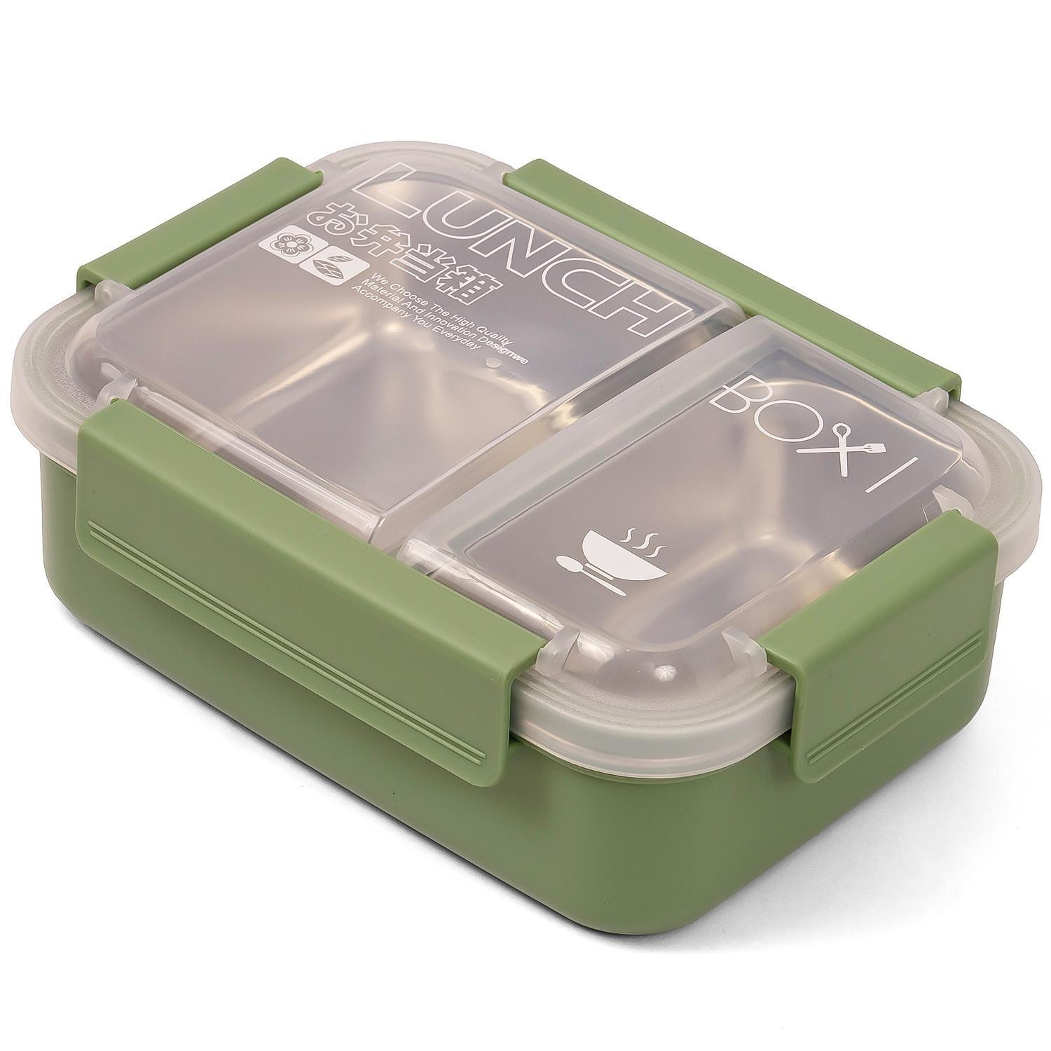 Eazy Kids Lunch Box -Green-school-lunchessentials-lunchboxes-image-1