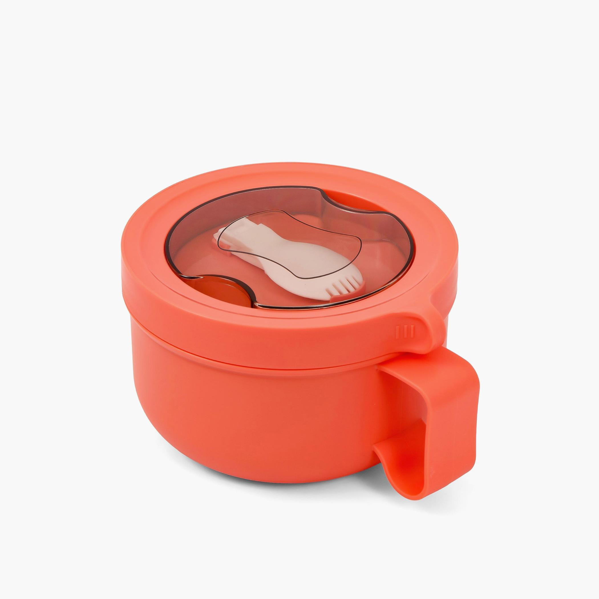 علبة غداء من إيزي كيدز - وردي-school-lunchessentials-lunchboxes-image-3