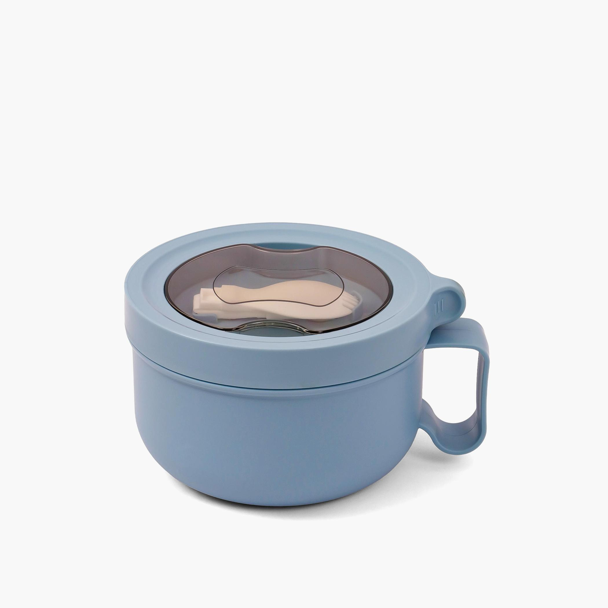 علبة غداء من إيزي كيدز - أزرق-school-lunchessentials-lunchboxes-image-1
