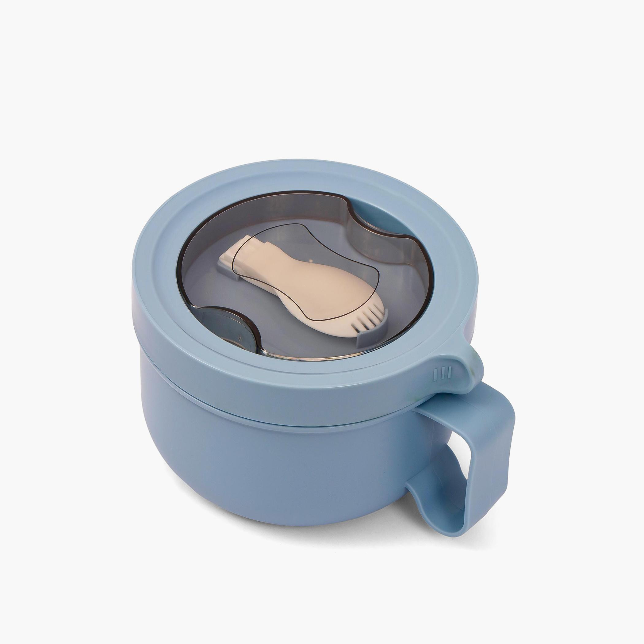 علبة غداء من إيزي كيدز - أزرق-school-lunchessentials-lunchboxes-image-3